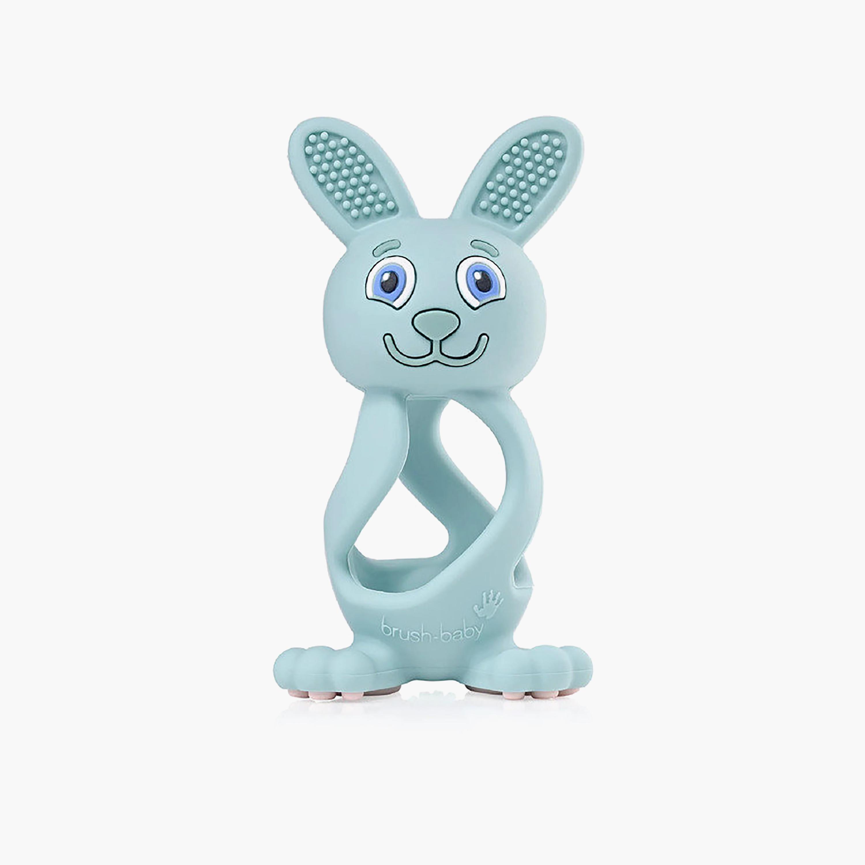 Brush Baby 3D Bobbie Bunny Teether - 0-3 Years-baby-feeding-teethers-image-8