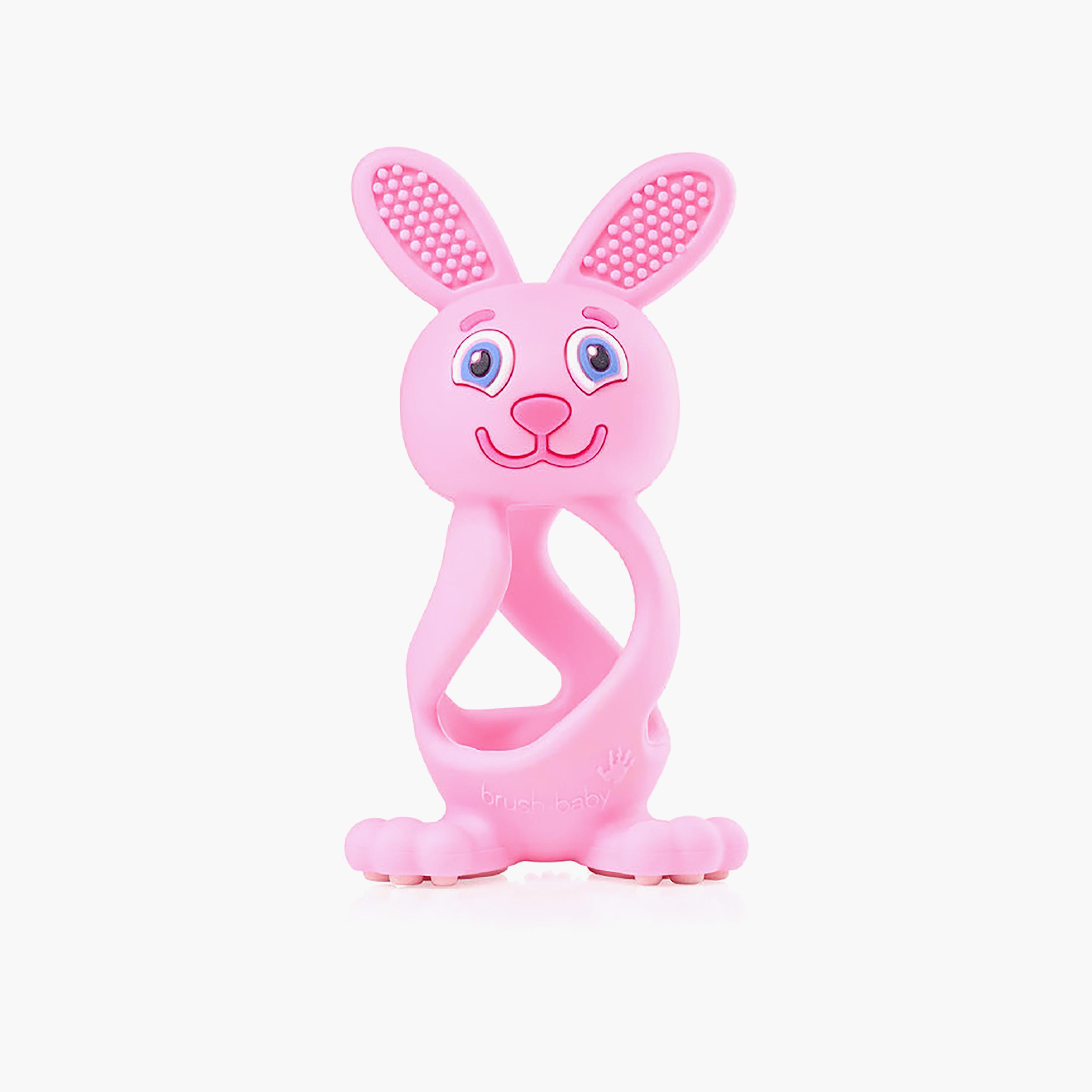 Brush Baby 3D Bobbie Bunny Teether - 0-3 Years-baby-feeding-teethers-image-15