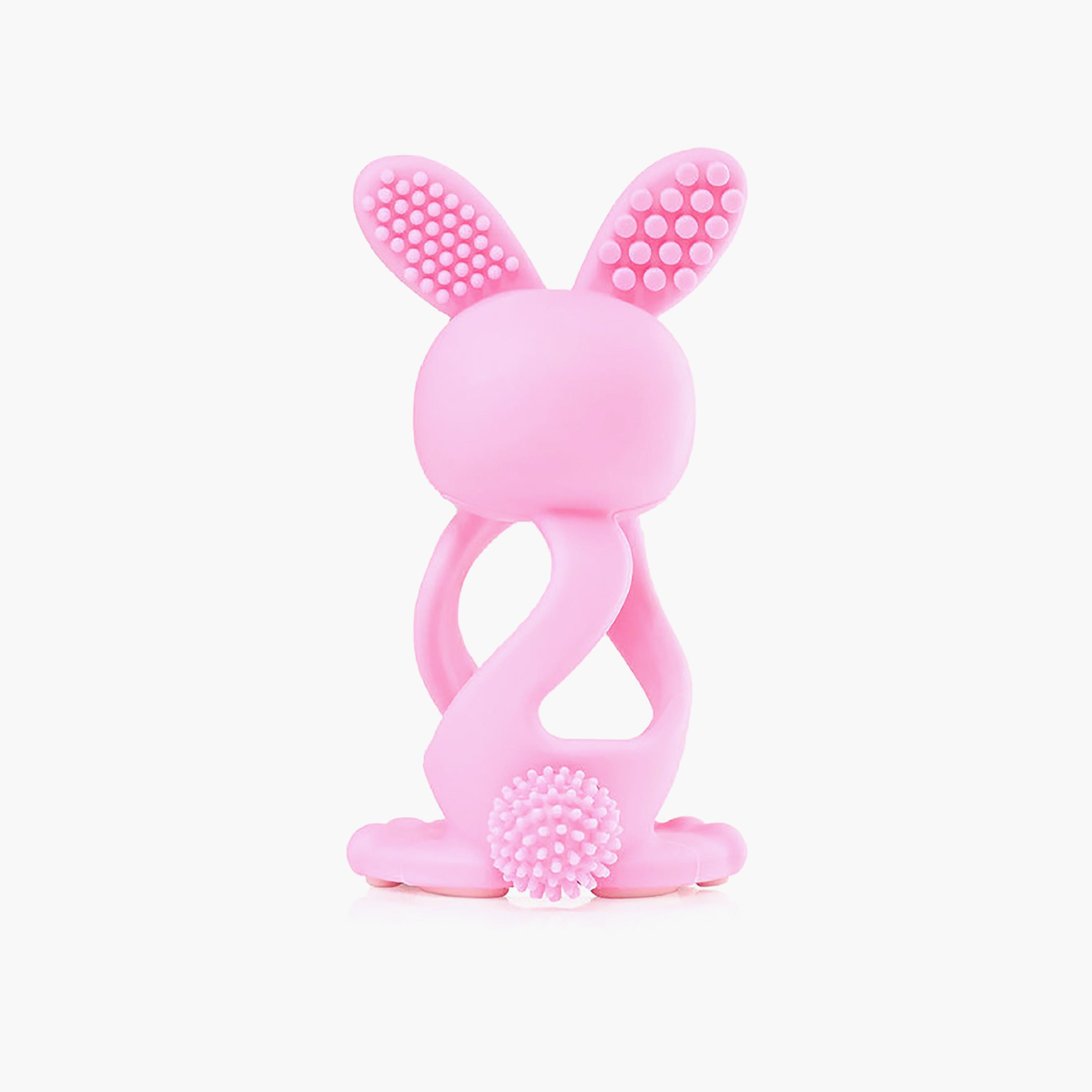 Brush Baby 3D Bobbie Bunny Teether - 0-3 Years-baby-feeding-teethers-image-16