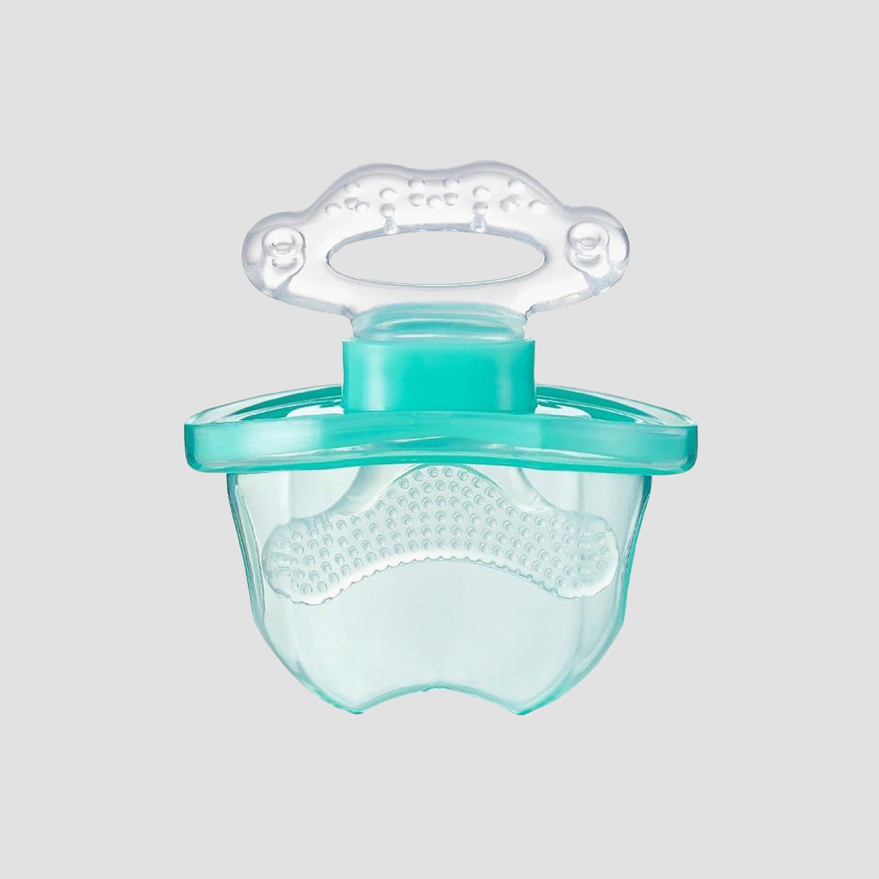 Brush Baby FrontEase Teether - Teal - 3 Months+-baby-feeding-teethers-image-1