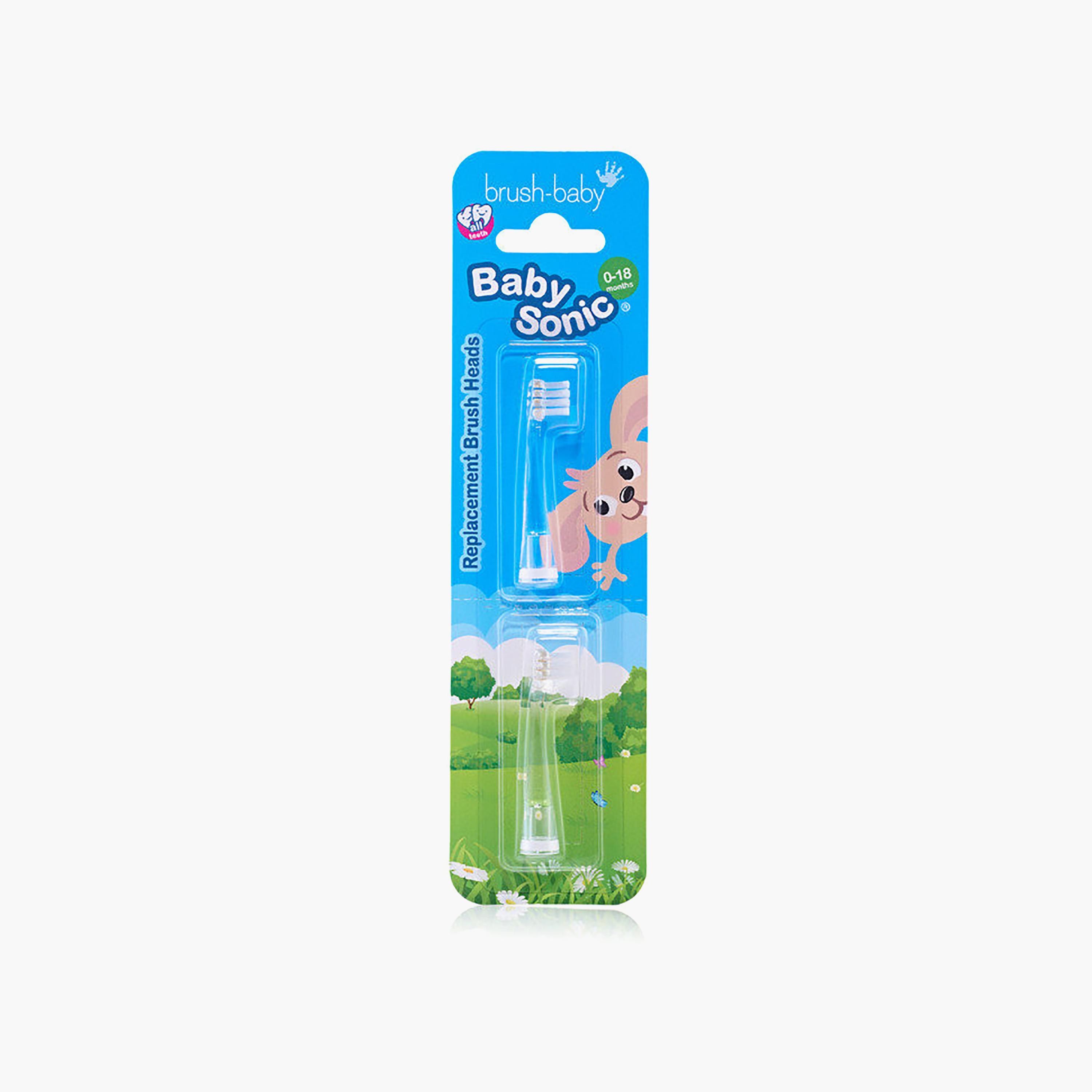Brush Baby 2-Piece BabySonic Replacement Brush Heads - 0-18 Months-baby-bathandcare-oralcare-image-2