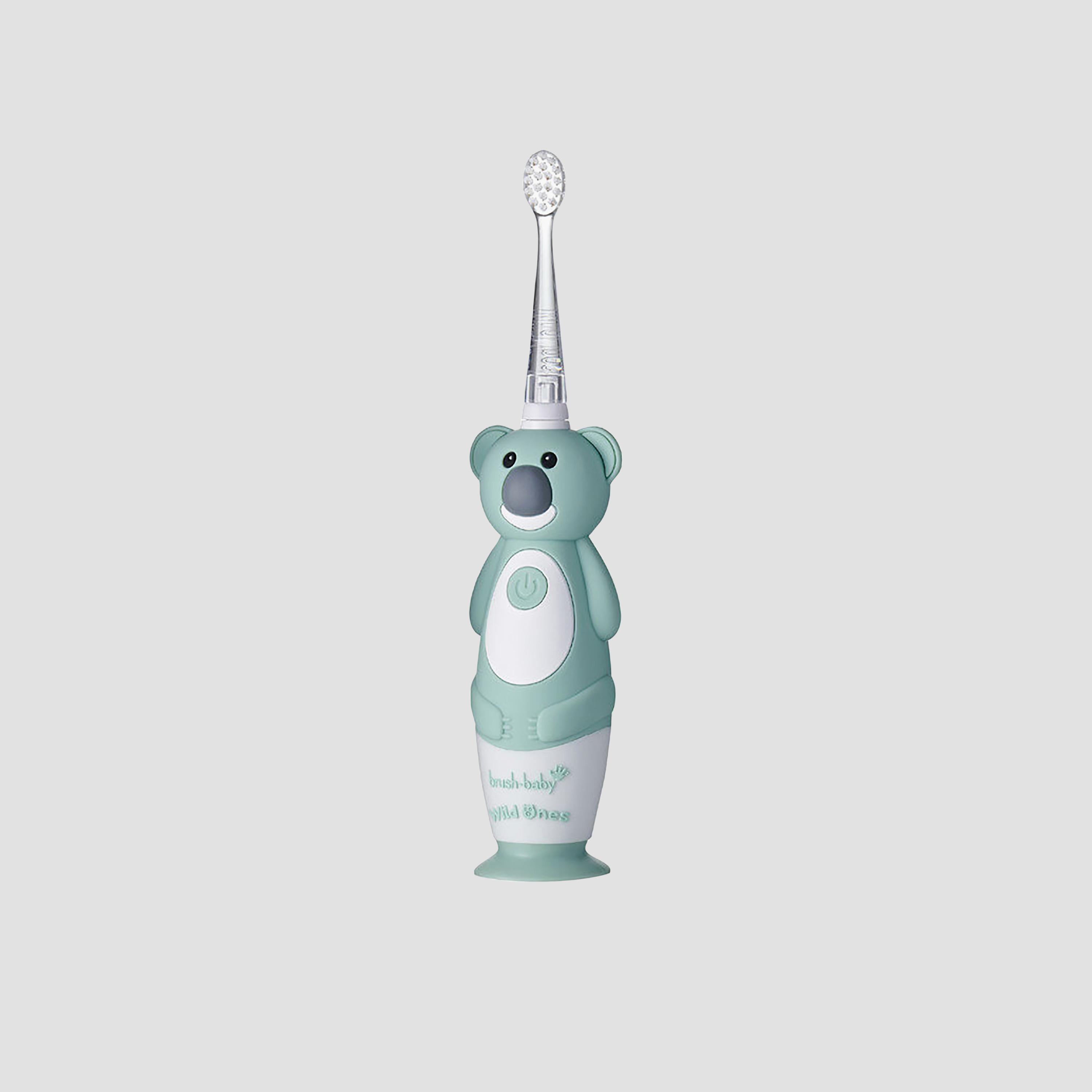 Brush Baby WildOnes Rechargeable Sonic Toothbrush - Tiger-baby-bathandcare-oralcare-image-1