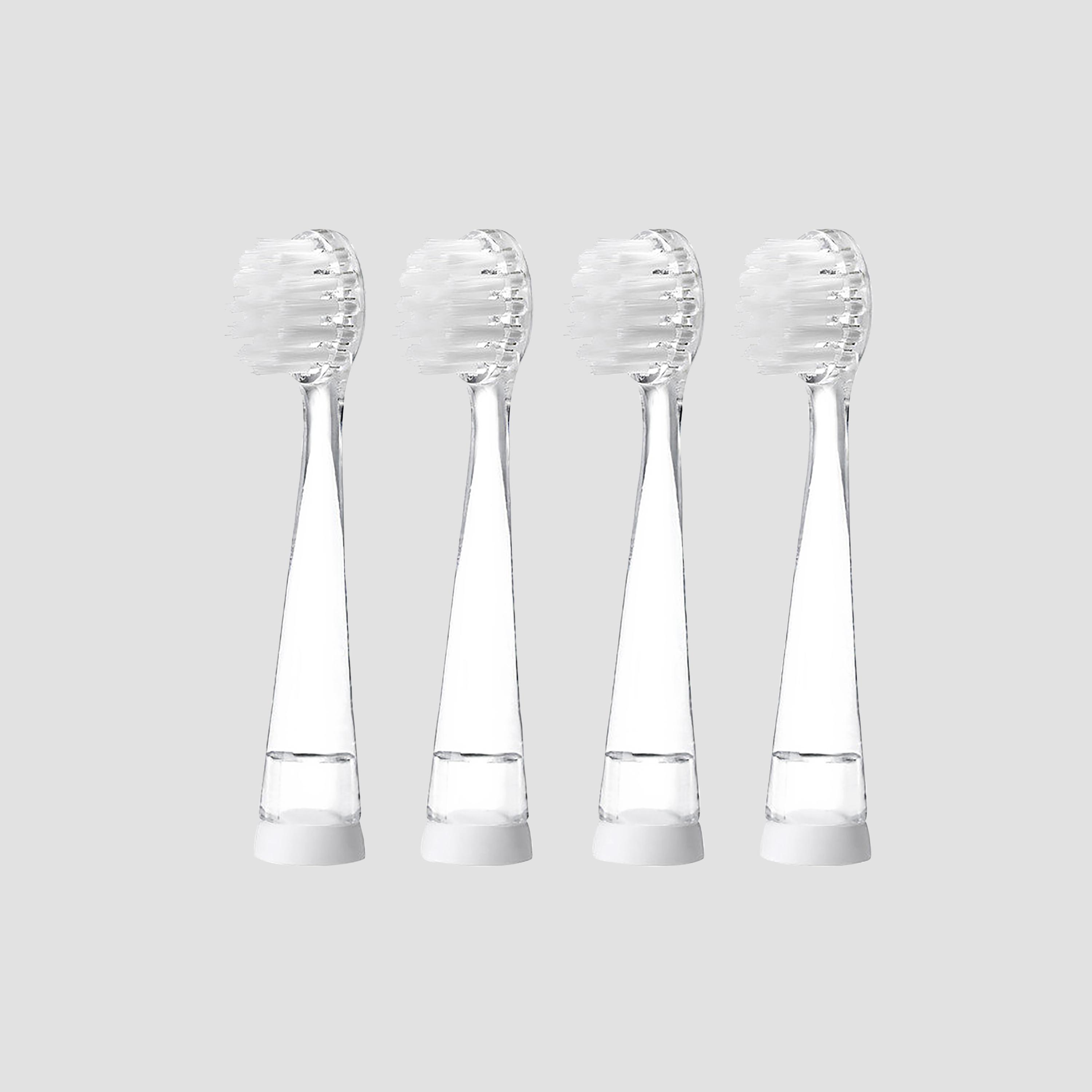 Brush Baby 4-Piece WildOnes Sonic Toothbrush Replacement Brush Heads-baby-bathandcare-oralcare-image-1