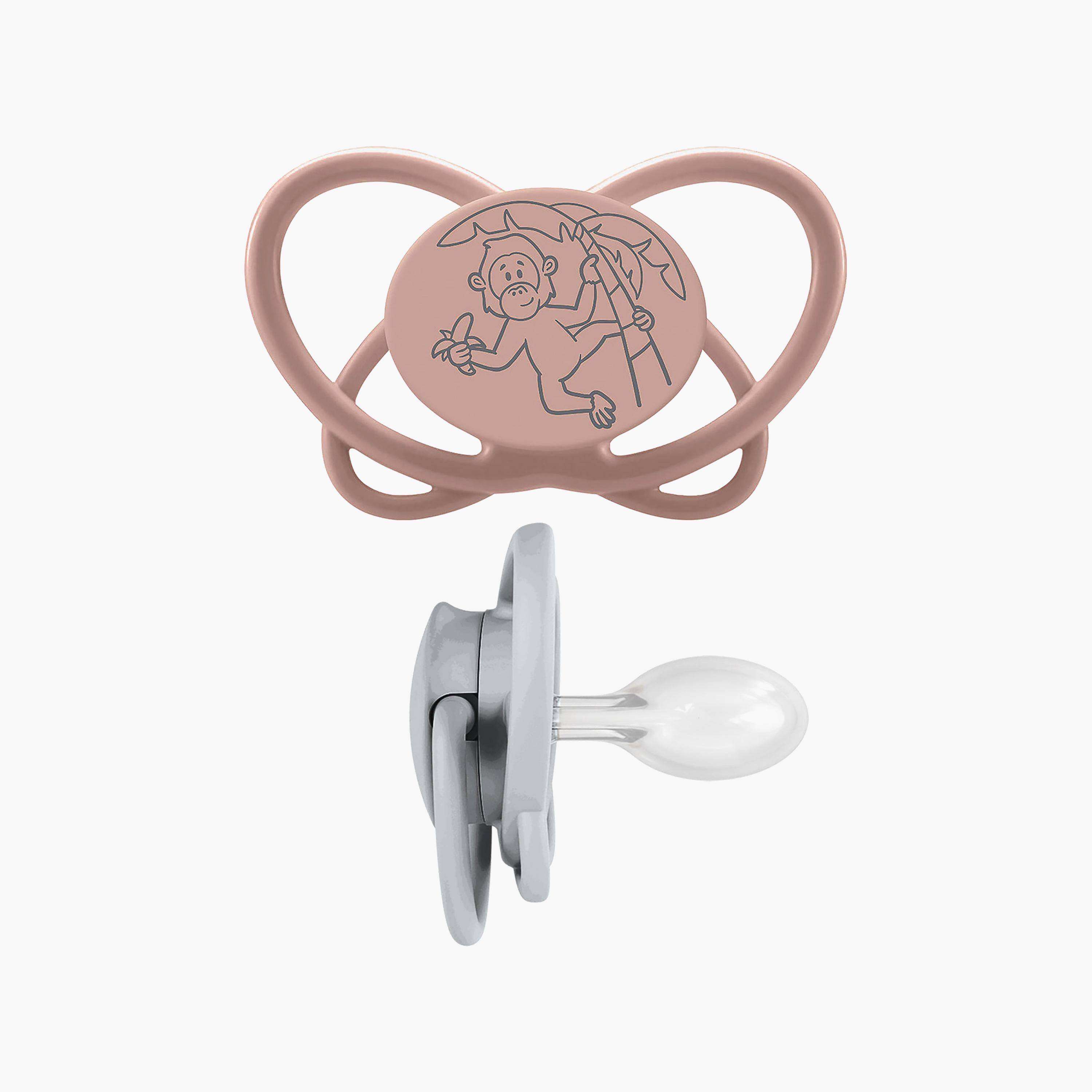 Nip 2-Piece Eco-Friendly Butterfly Orthodontic Soother & Sterilizer Case - 16-32 Months-baby-feeding-pacifiers-image-5