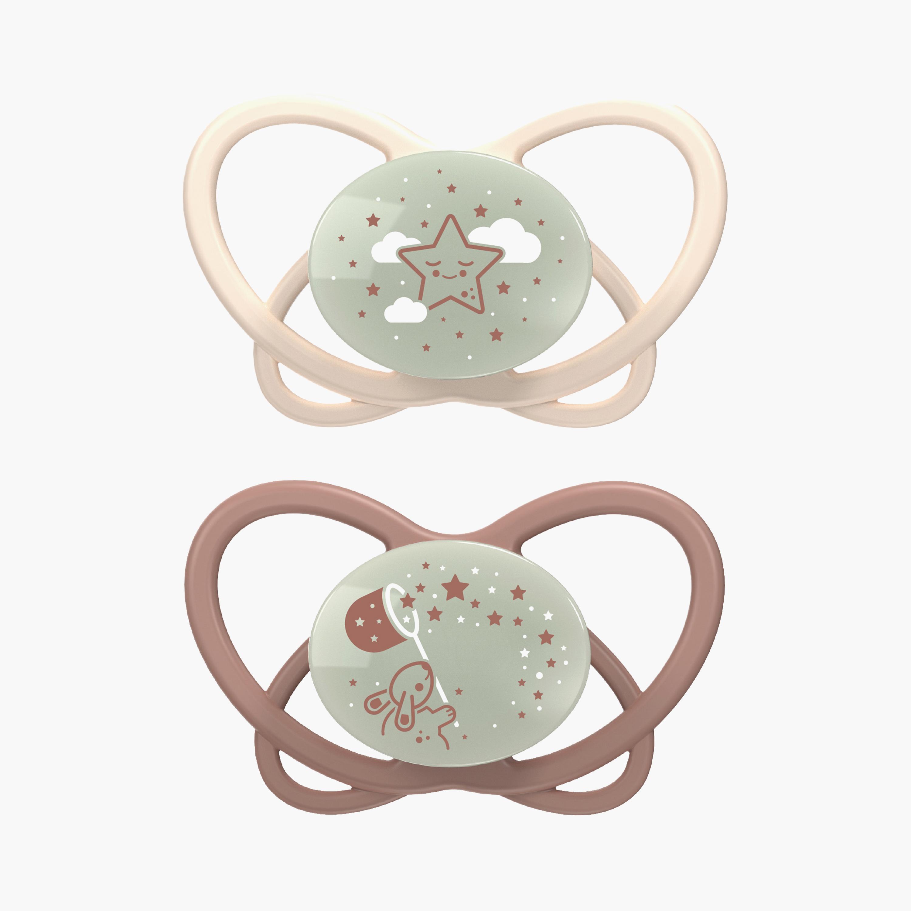Nip 2-Piece Eco-Friendly Butterfly Night Orthodontic Soother & Sterilizer Case - 0-6 Months-baby-feeding-pacifiers-image-10