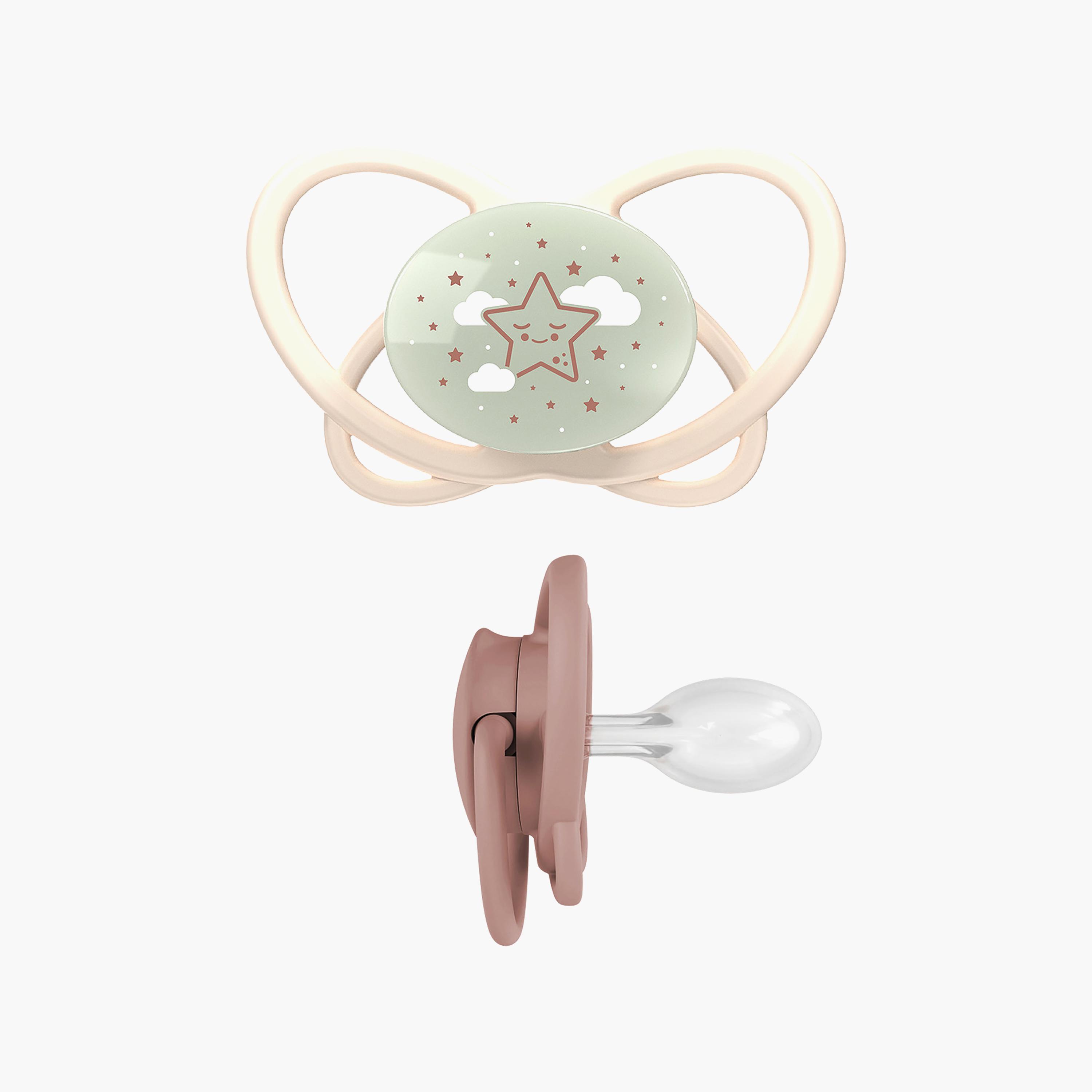 Nip 2-Piece Eco-Friendly Butterfly Night Orthodontic Soother & Sterilizer Case - 0-6 Months-baby-feeding-pacifiers-image-9