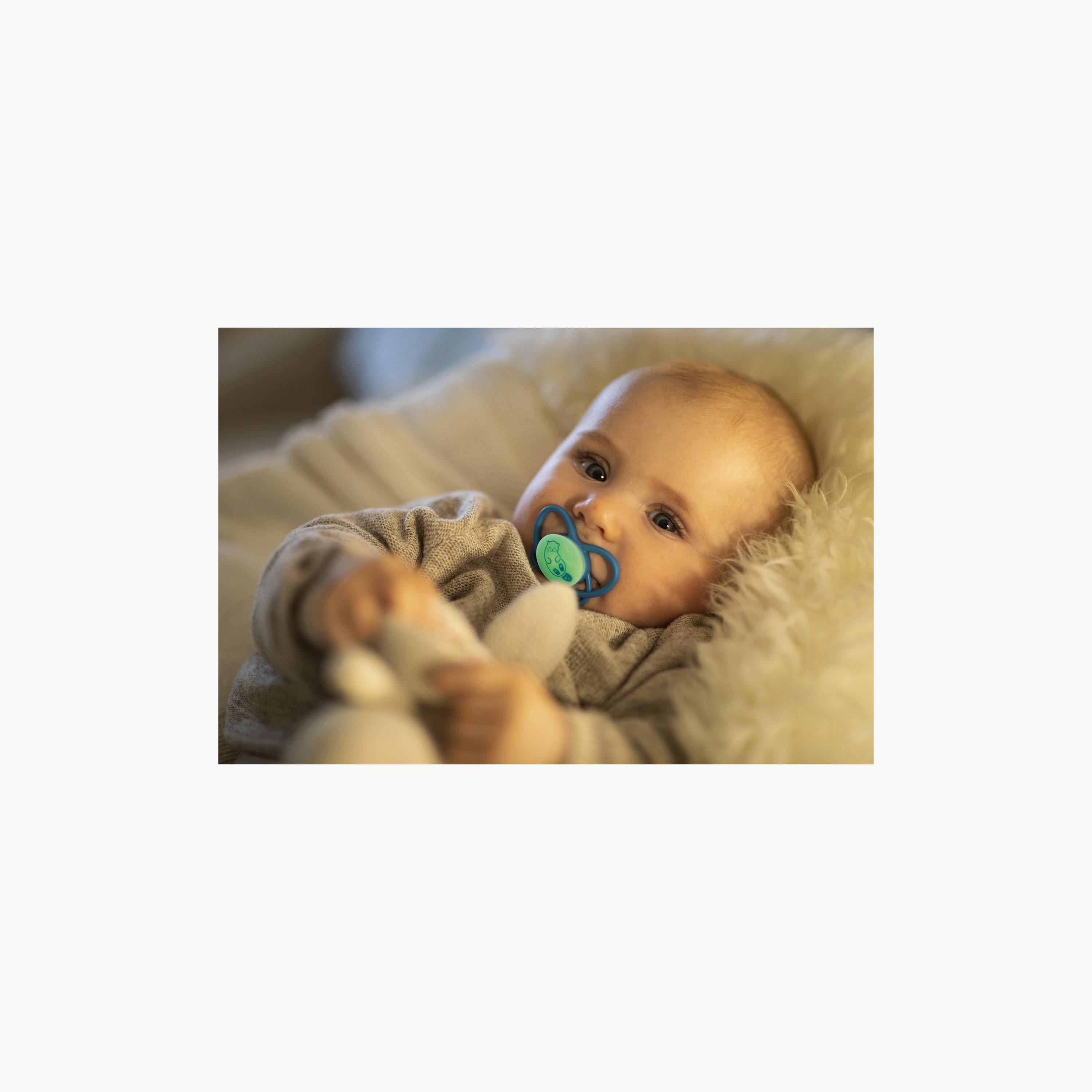 Nip 2-Piece Eco-Friendly Butterfly Night Orthodontic Soother & Sterilizer Case - 5-18 Months-baby-feeding-pacifiers-image-5