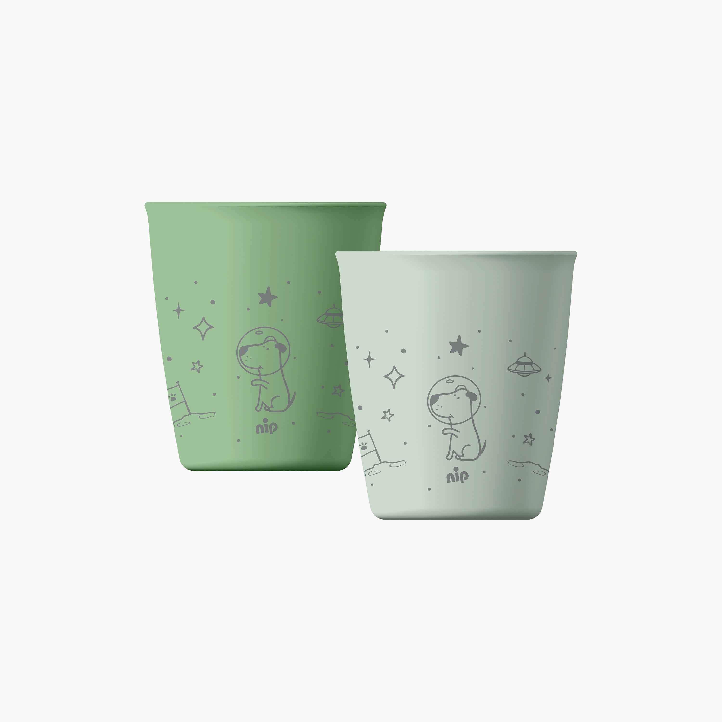 Nip Eco-Friendly Drinking Cups - 12 Months +-baby-feeding-mealtimeessentials-image-1