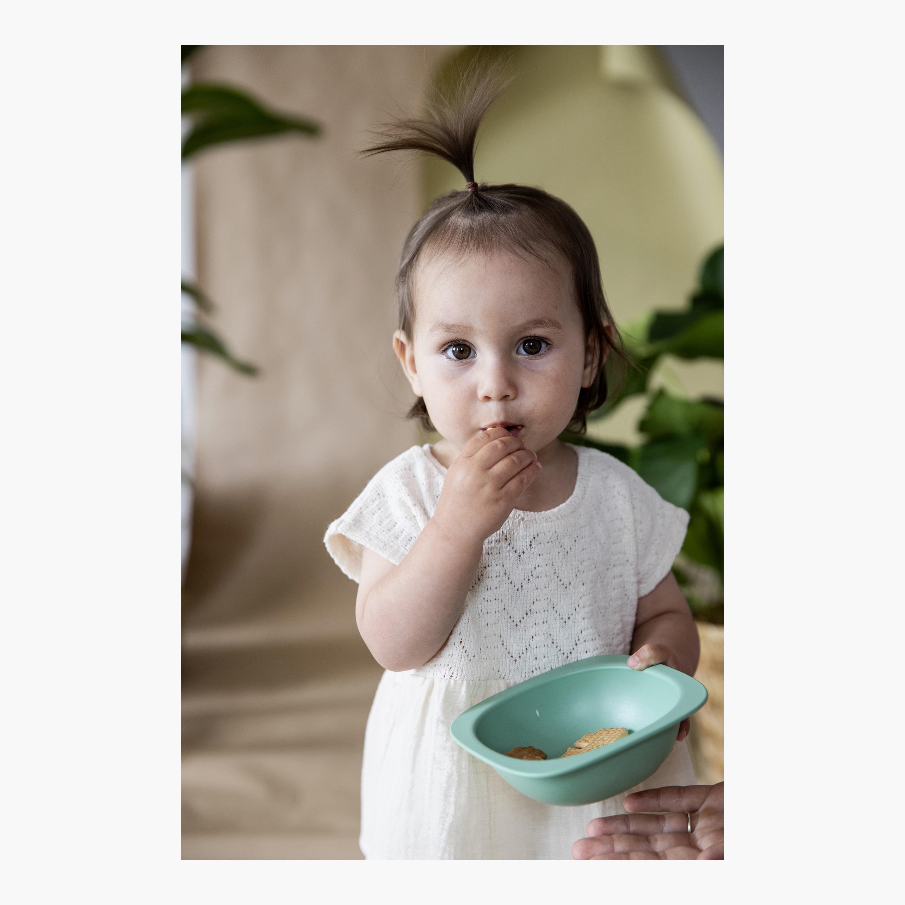 Nip Eco-Friendly Baby Feeding Bowl Set - Green-baby-feeding-mealtimeessentials-image-4