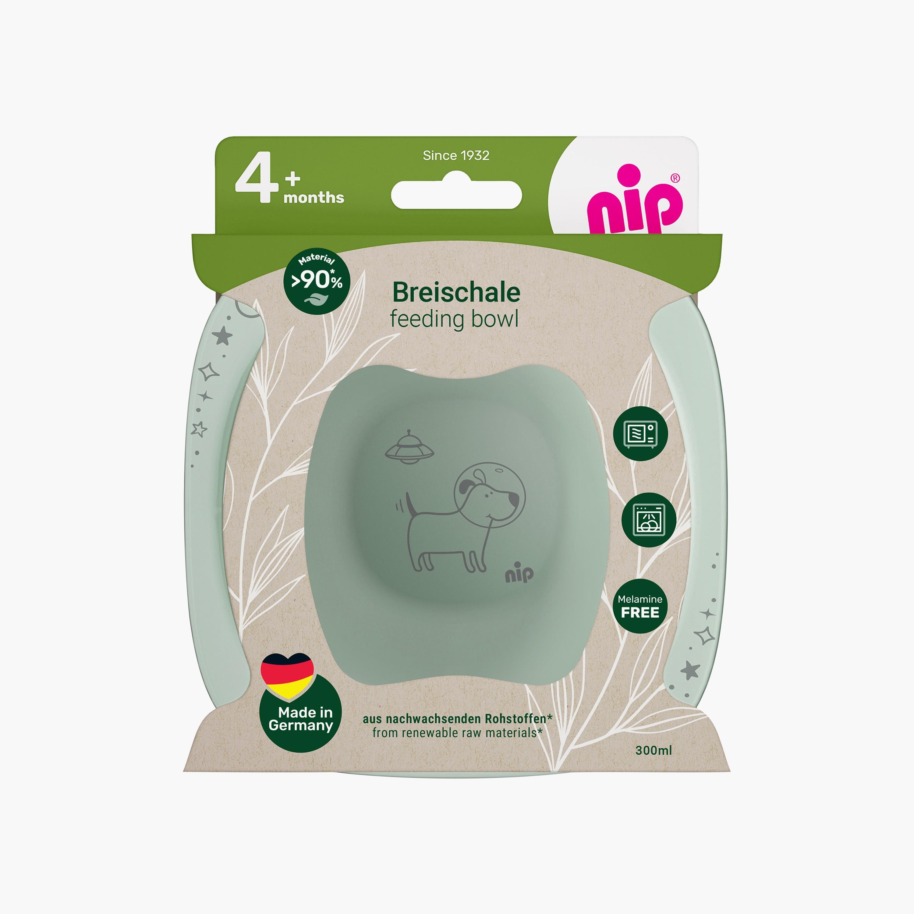 Nip Eco-Friendly Baby Feeding Bowl Set - Green-baby-feeding-mealtimeessentials-image-7