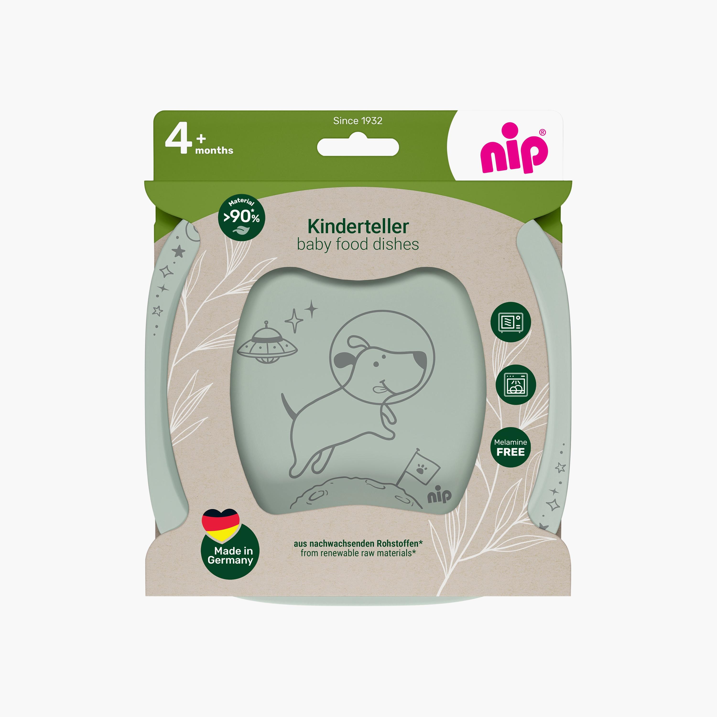 Nip 2-Piece Eco-Friendly Unbreakable Baby Plate-baby-feeding-mealtimeessentials-image-3