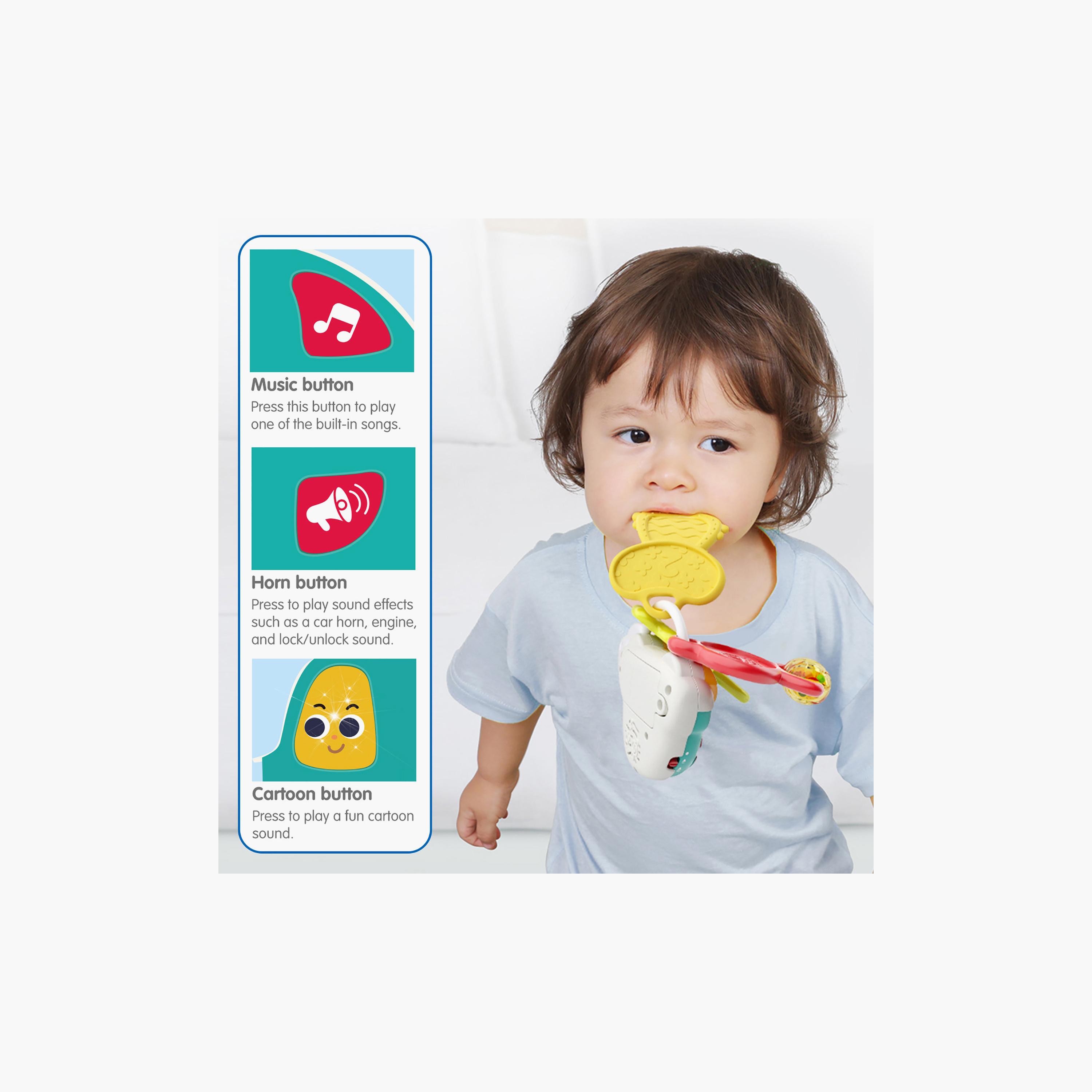 MonthsHola Musical Car Key Toy & Teething Keys - 9-12 Months-toys-babyandtoddlertoys-rattlesandteethers-image-11