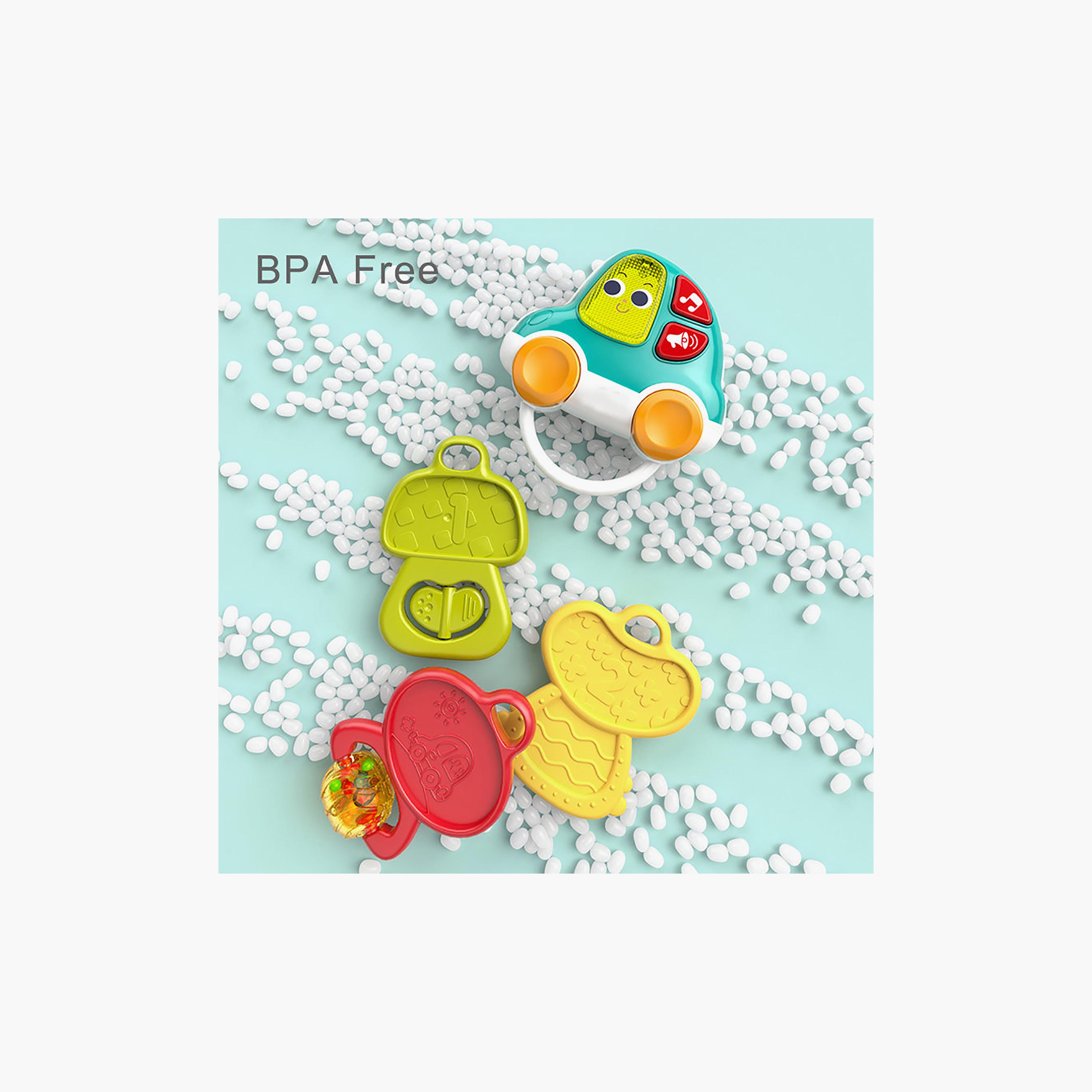 MonthsHola Musical Car Key Toy & Teething Keys - 9-12 Months-toys-babyandtoddlertoys-rattlesandteethers-image-12