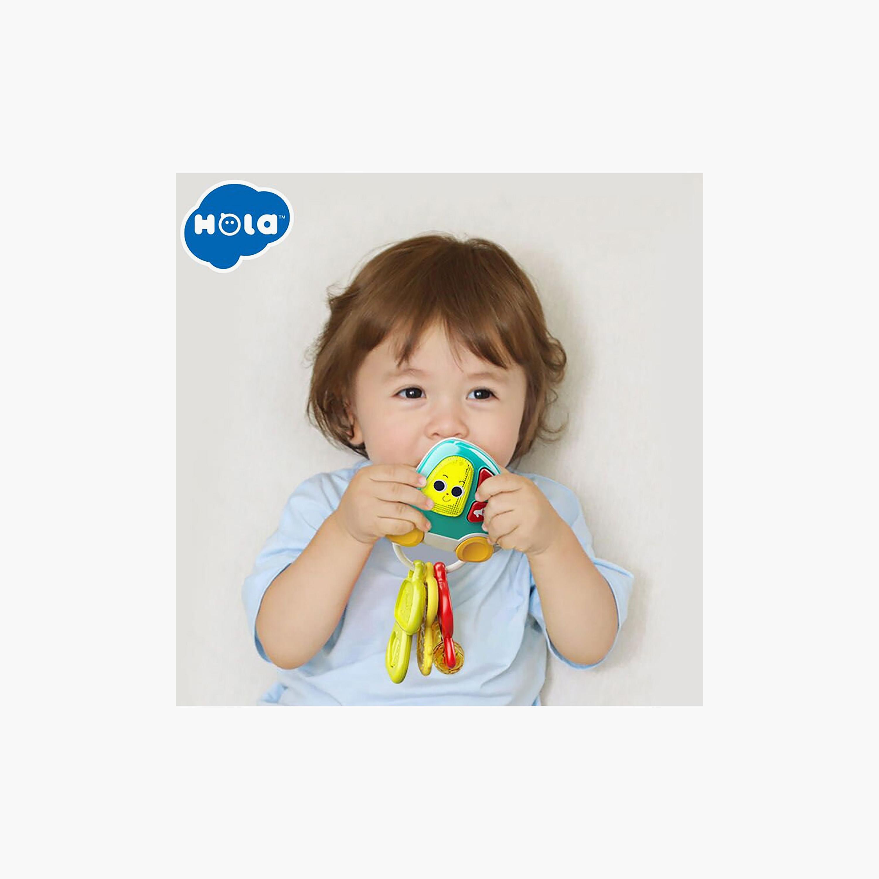 MonthsHola Musical Car Key Toy & Teething Keys - 9-12 Months-toys-babyandtoddlertoys-rattlesandteethers-image-3