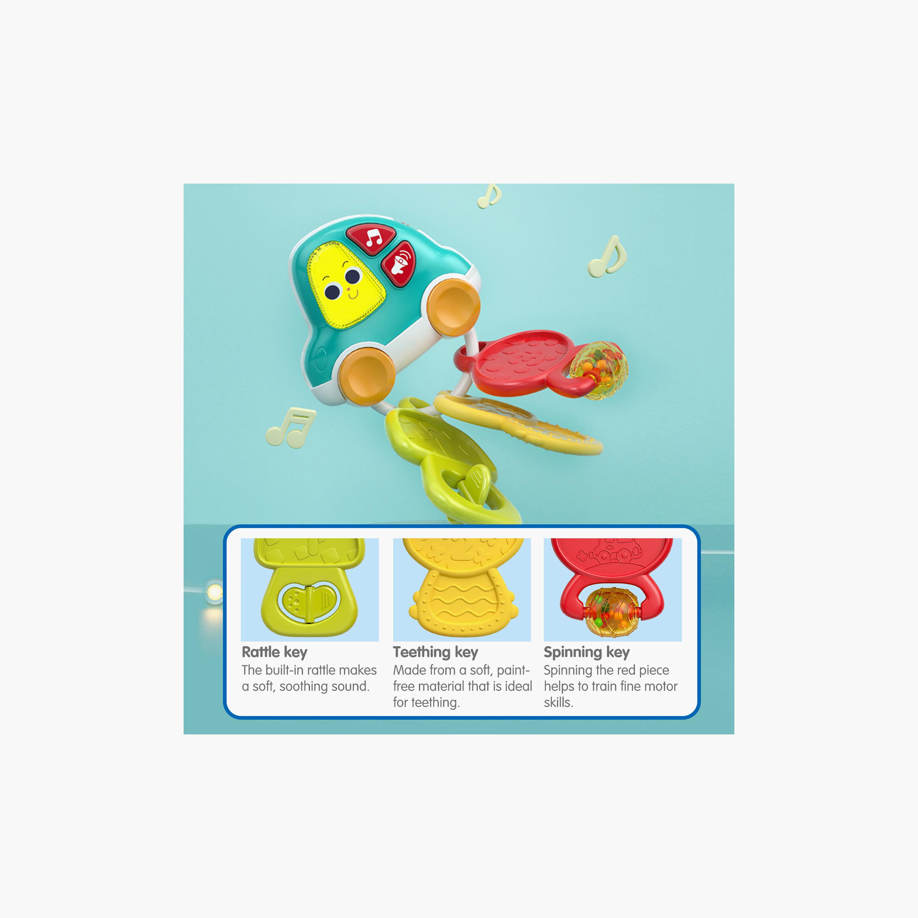 MonthsHola Musical Car Key Toy & Teething Keys - 9-12 Months-toys-babyandtoddlertoys-rattlesandteethers-image-9