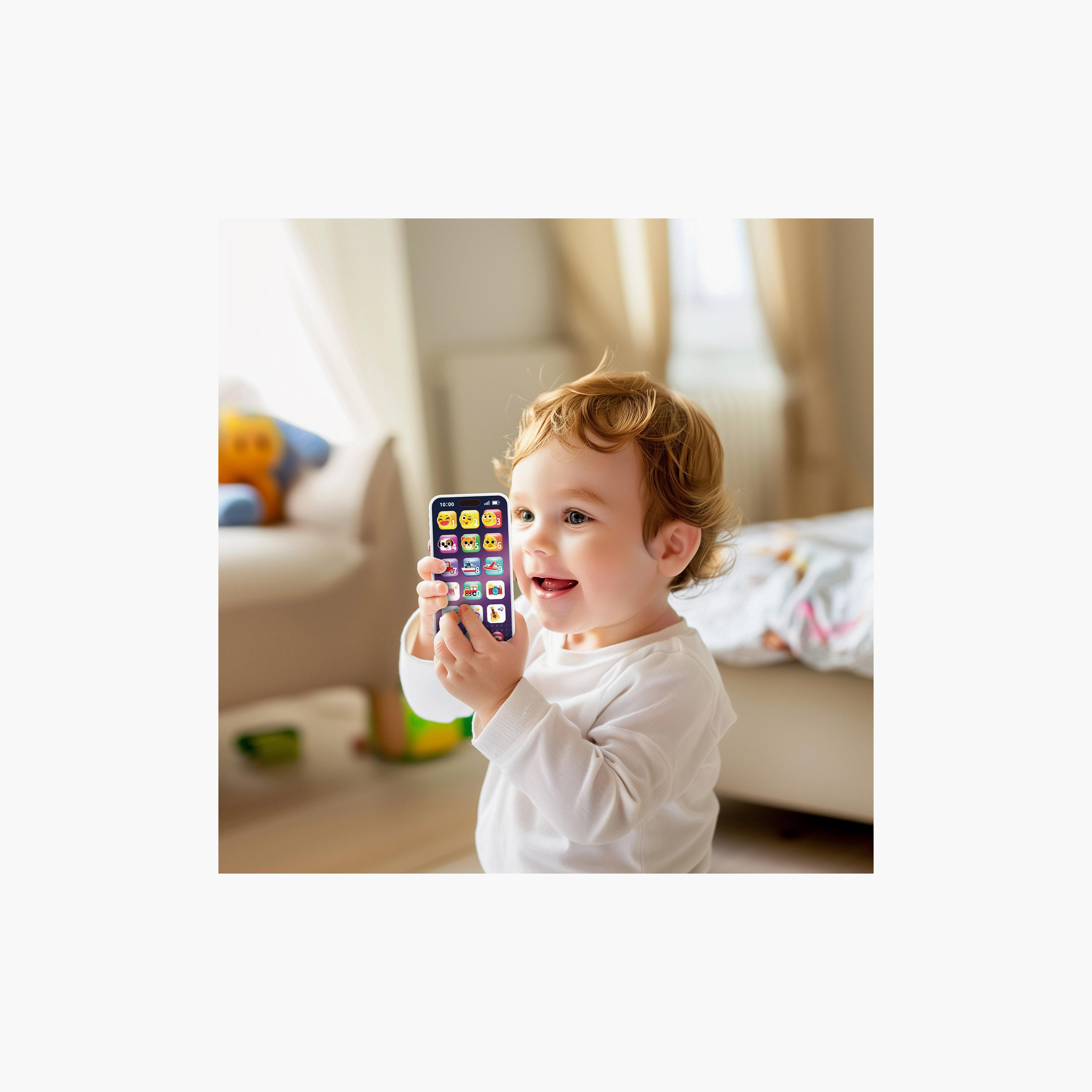 هاتف طفل للتسجيل والتعلم - تسجيل صوتي، أضواء وأصوات من هولا-toys-educational-musicaltoys-image-3