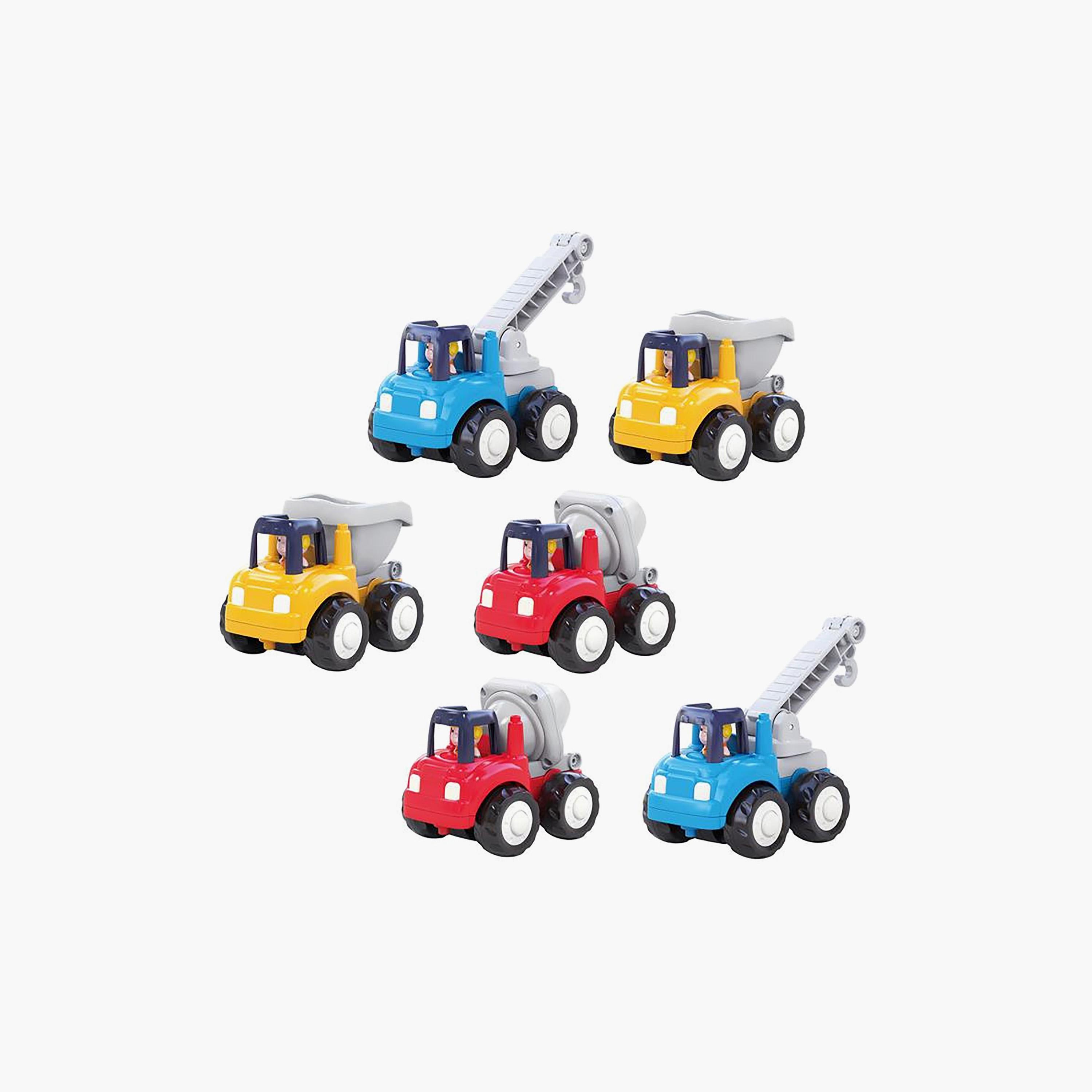 Hola Set of 3 Construction Truck Toy Set-toys-roleplay-toolsandconstructionsets-image-1