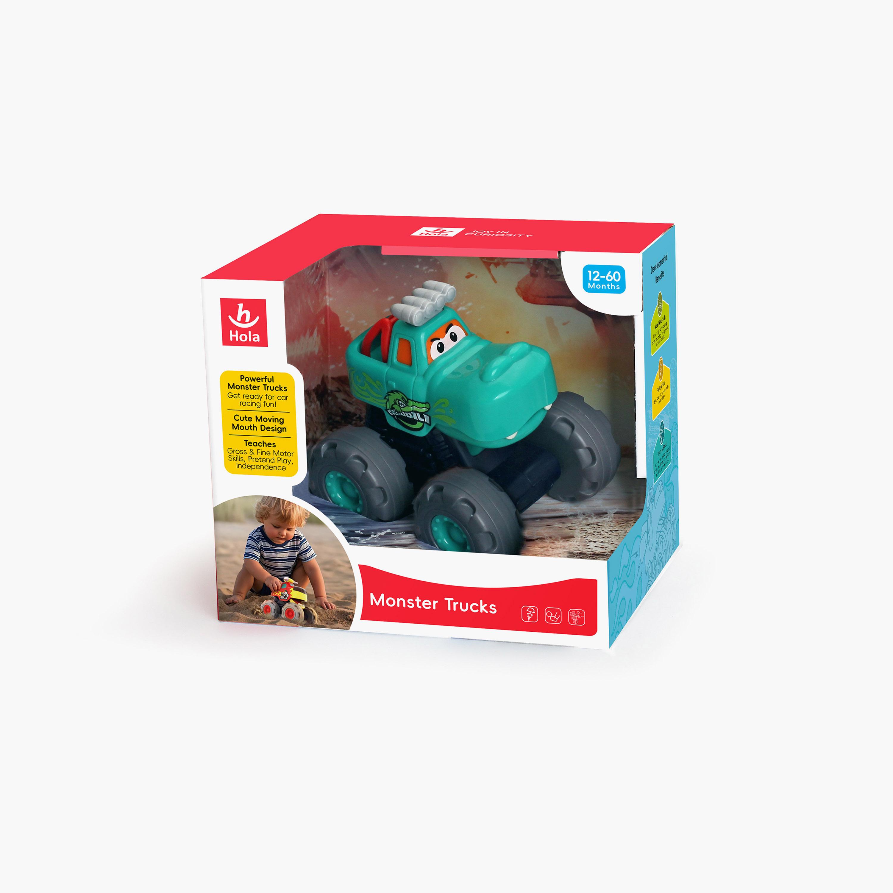 Hola Monster Truck Toy - Crocodile-toys-playvehicles-vehicleplaysets-image-7