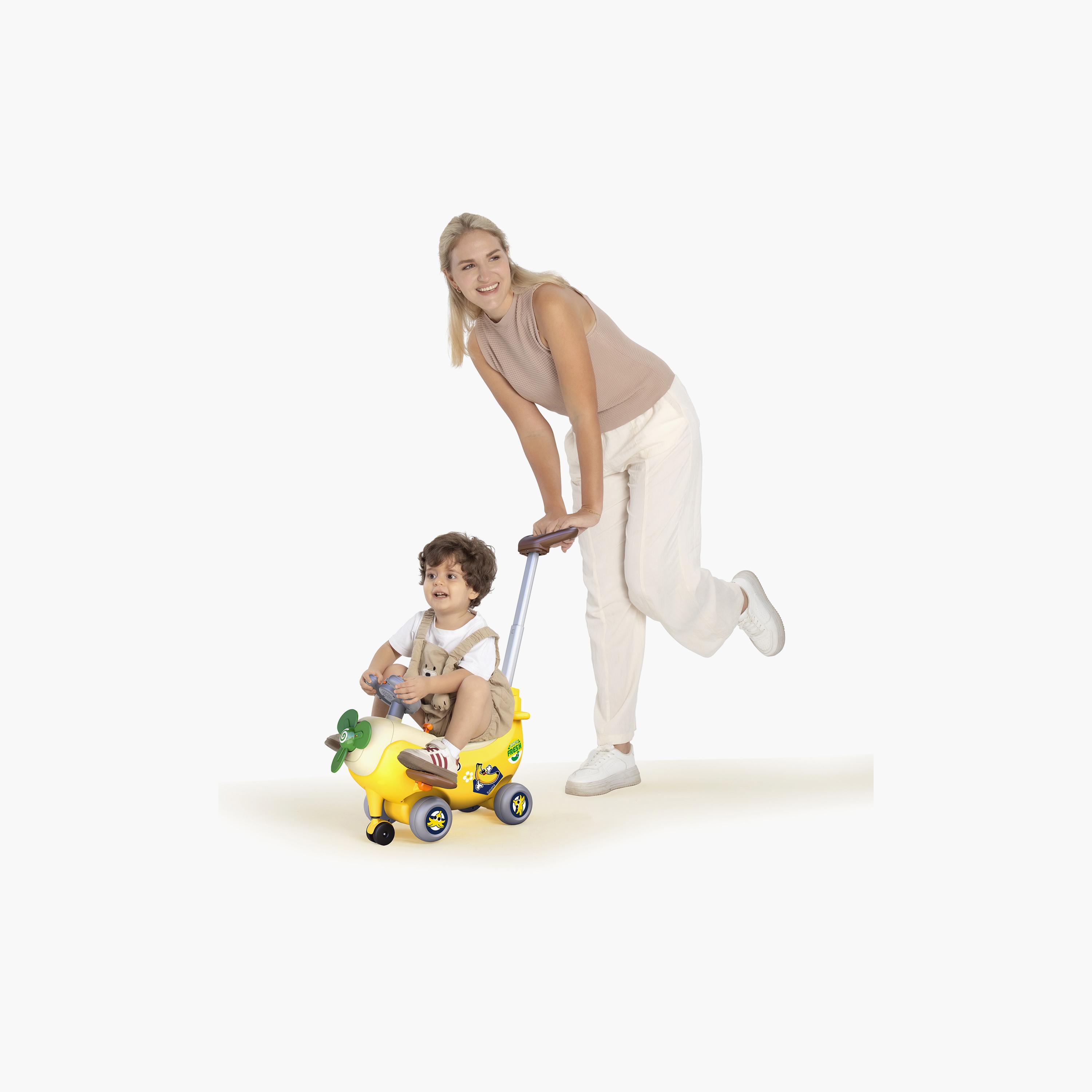 Hola 4-in-1 Ride-on & Push Around Banana Plane Walker-baby-infantactivity-walkers-image-2