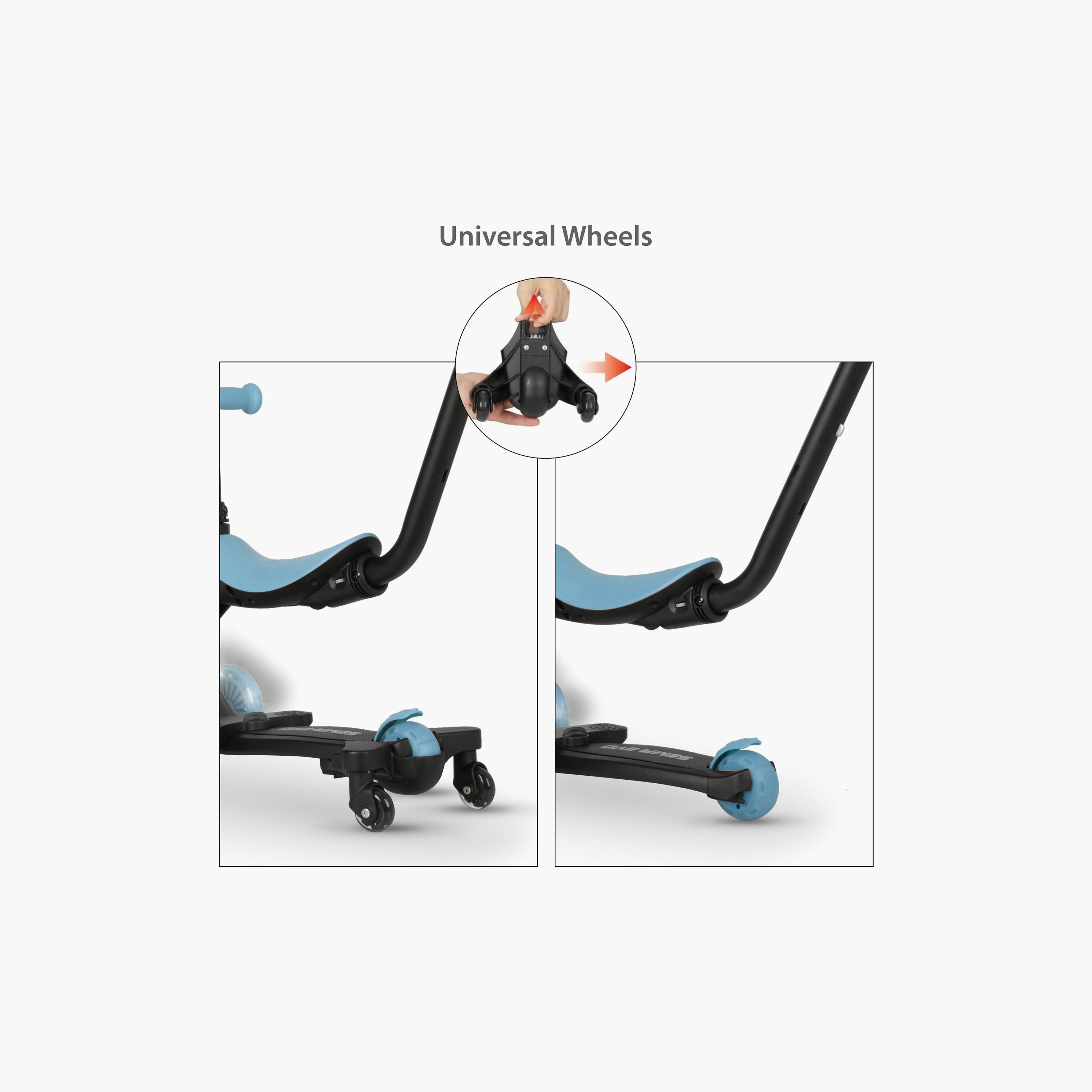 سكوتر سيما إيفو 5 في 1 المضيء من كيو بلاي-toys-outdoor-scooters-image-7
