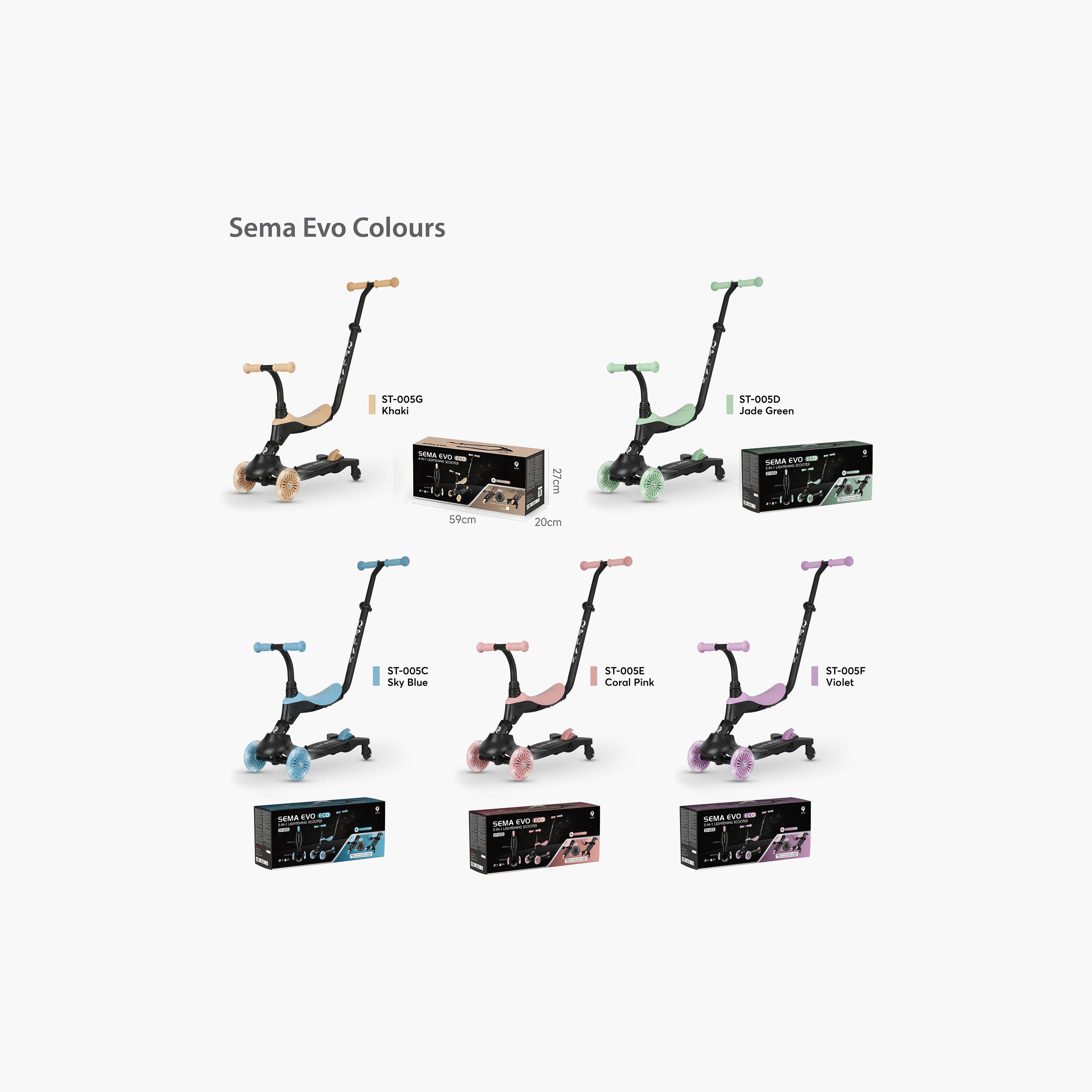 QPlay Sema Evo 5in1 lightening Scooter-toys-outdoor-scooters-image-1