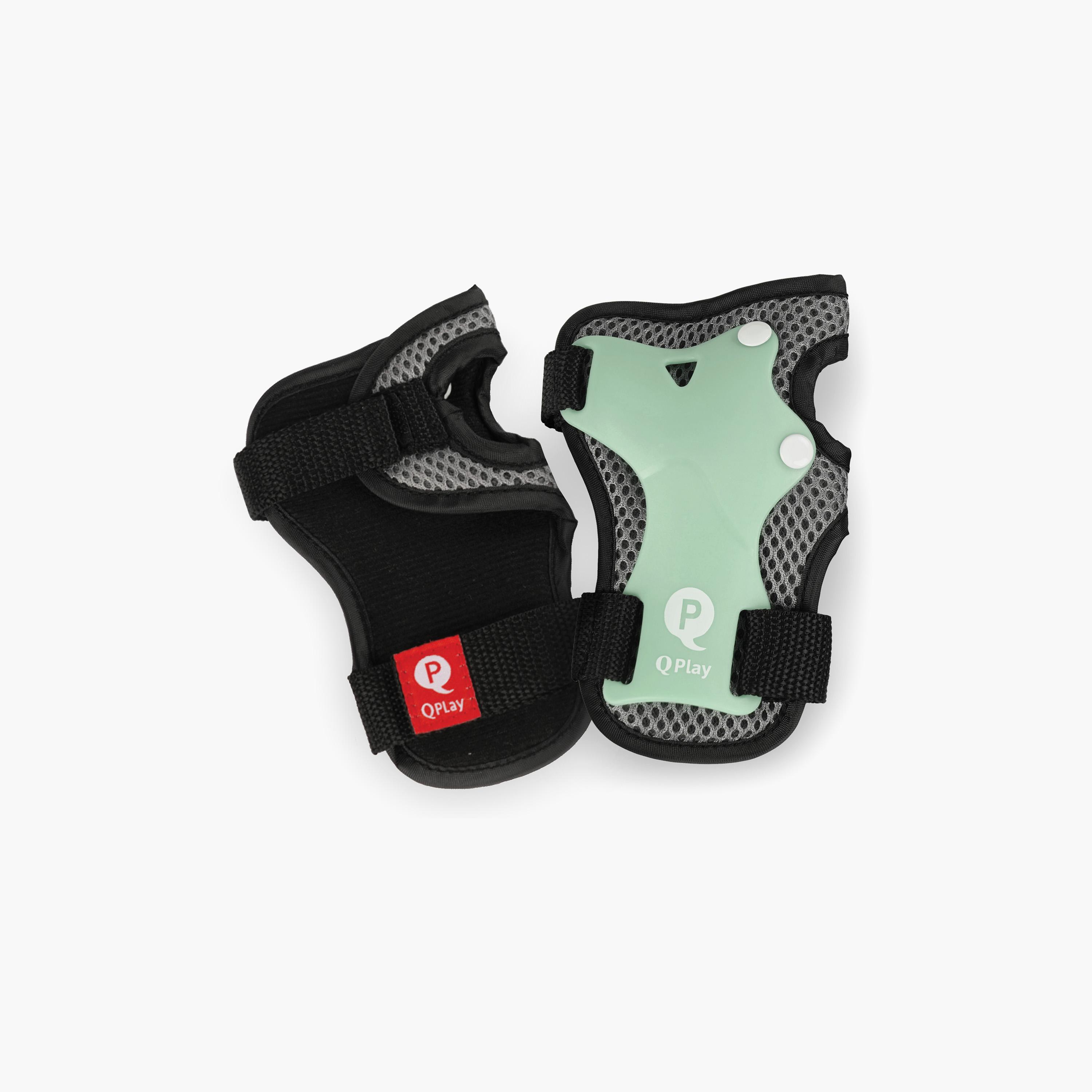 QPlay Kids Sports Safety Gear Set - Elbow, Knee & Wrist Guards-toys-outdoor-bikesandrideons-bikesafetyaccessories-image-2
