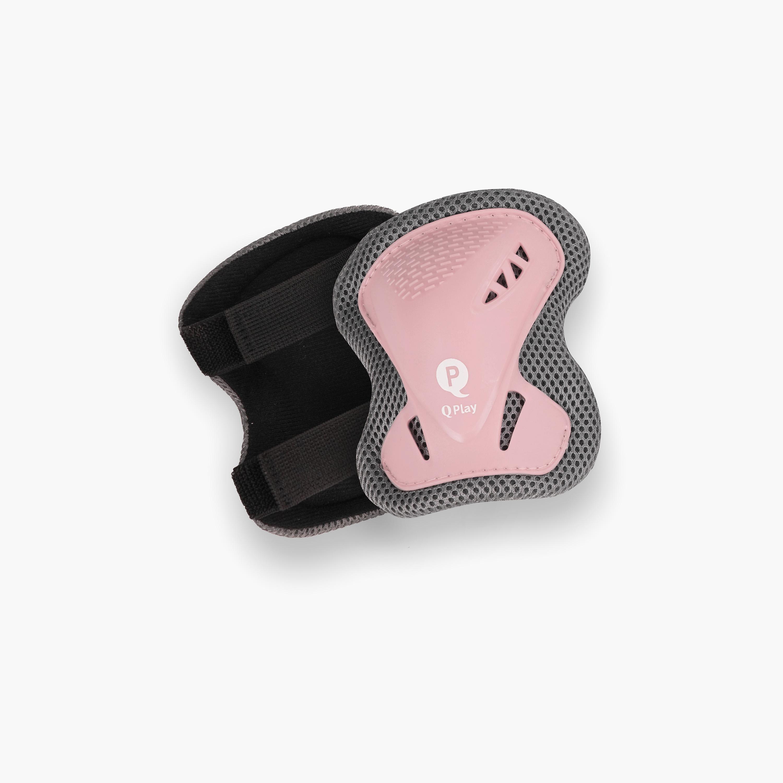 طقم معدات السلامة الرياضية للأطفال - واقيات كوع وركبة ومعصم من كيو بلاي-toys-outdoor-bikesandrideons-bikesafetyaccessories-image-3