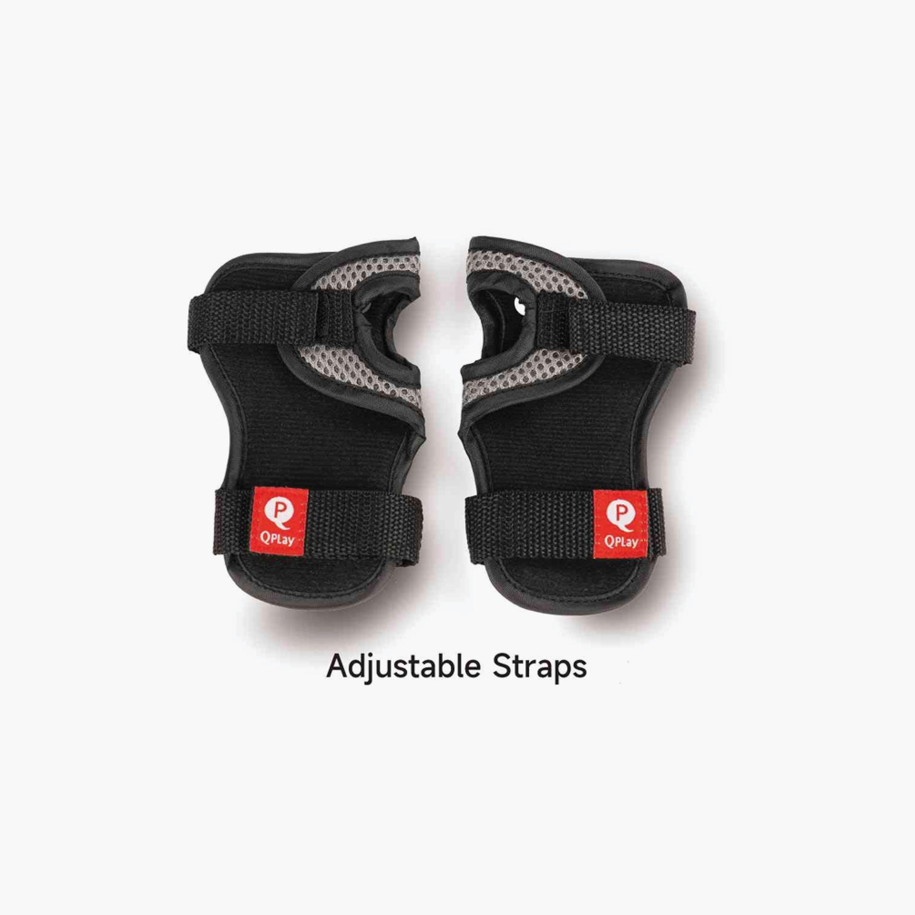 طقم معدات السلامة الرياضية للأطفال - واقيات كوع وركبة ومعصم من كيو بلاي-toys-outdoor-bikesandrideons-bikesafetyaccessories-image-6