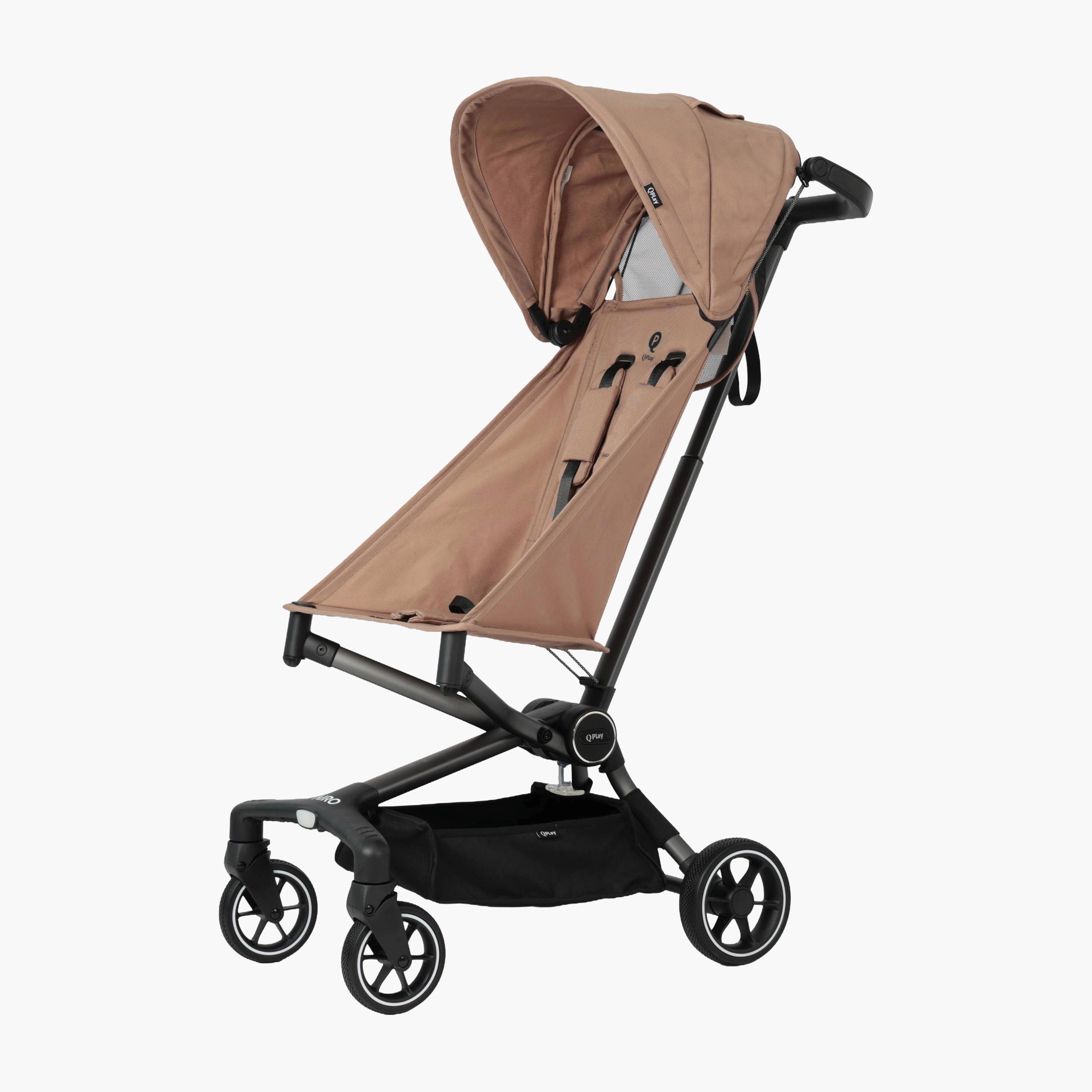 QPlay Airo Stroller with Storage Backpack & Compact Carry Pouch-baby-gear-strollersandprams-strollers-image-1