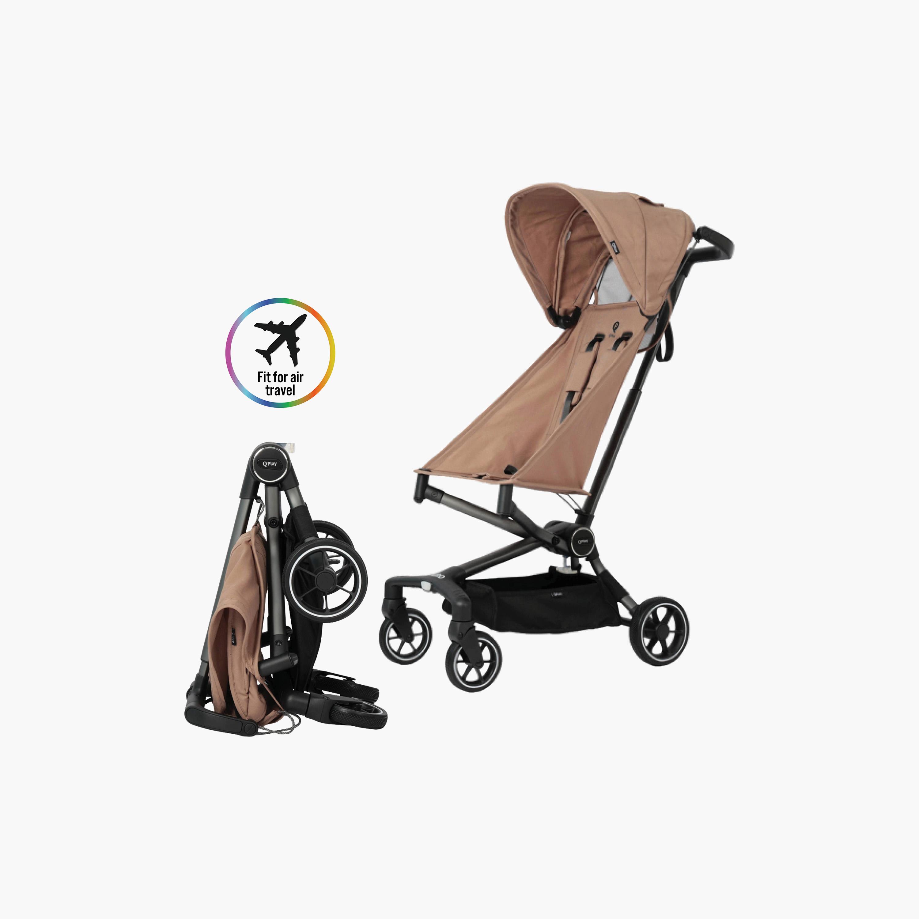QPlay Airo Stroller with Storage Backpack & Compact Carry Pouch-baby-gear-strollersandprams-strollers-image-13