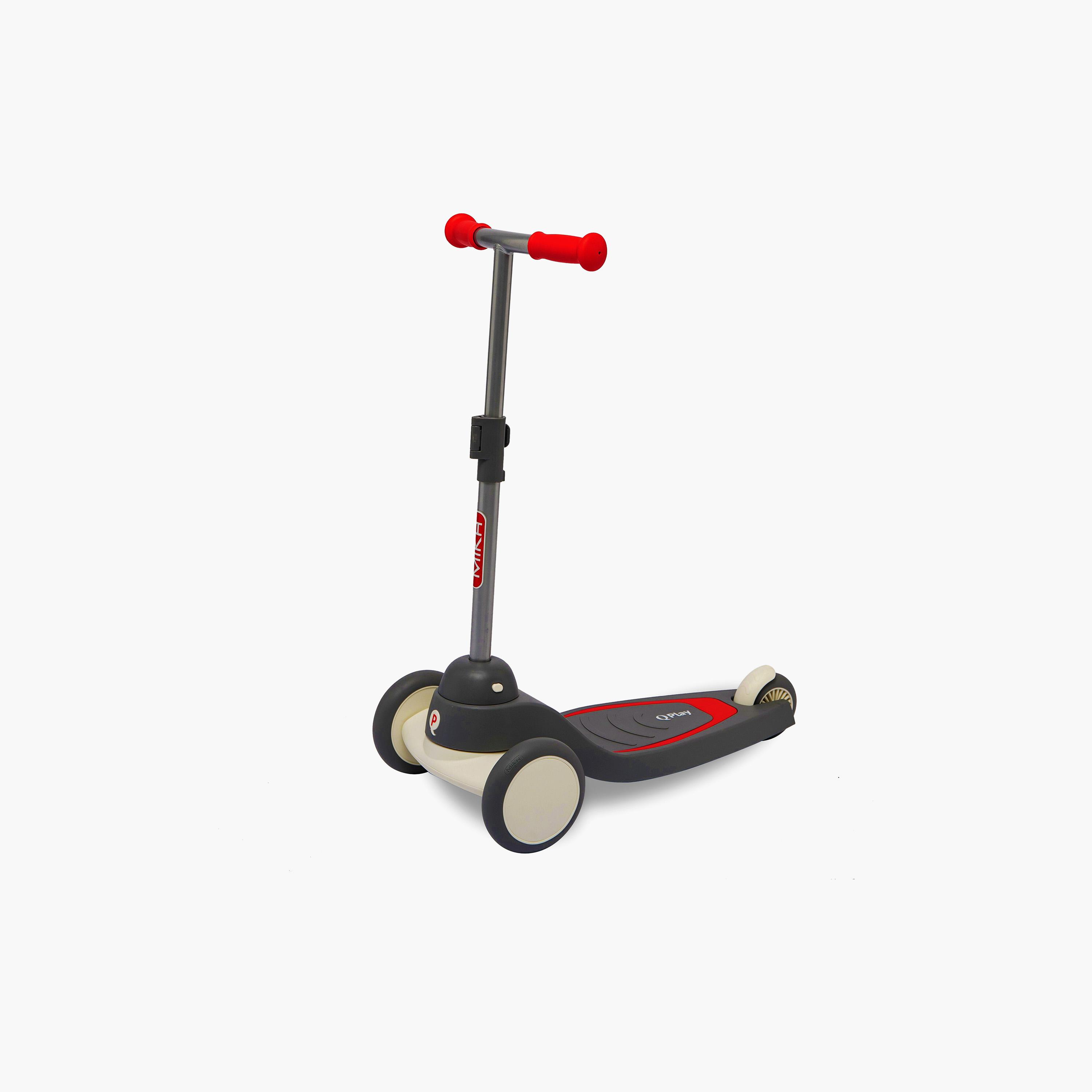 سكوتر ميكا LED للأطفال مع 3 أوضاع إضاءة لعمر سنتين فما فوق من كيو بلاي-toys-outdoor-scooters-image-1
