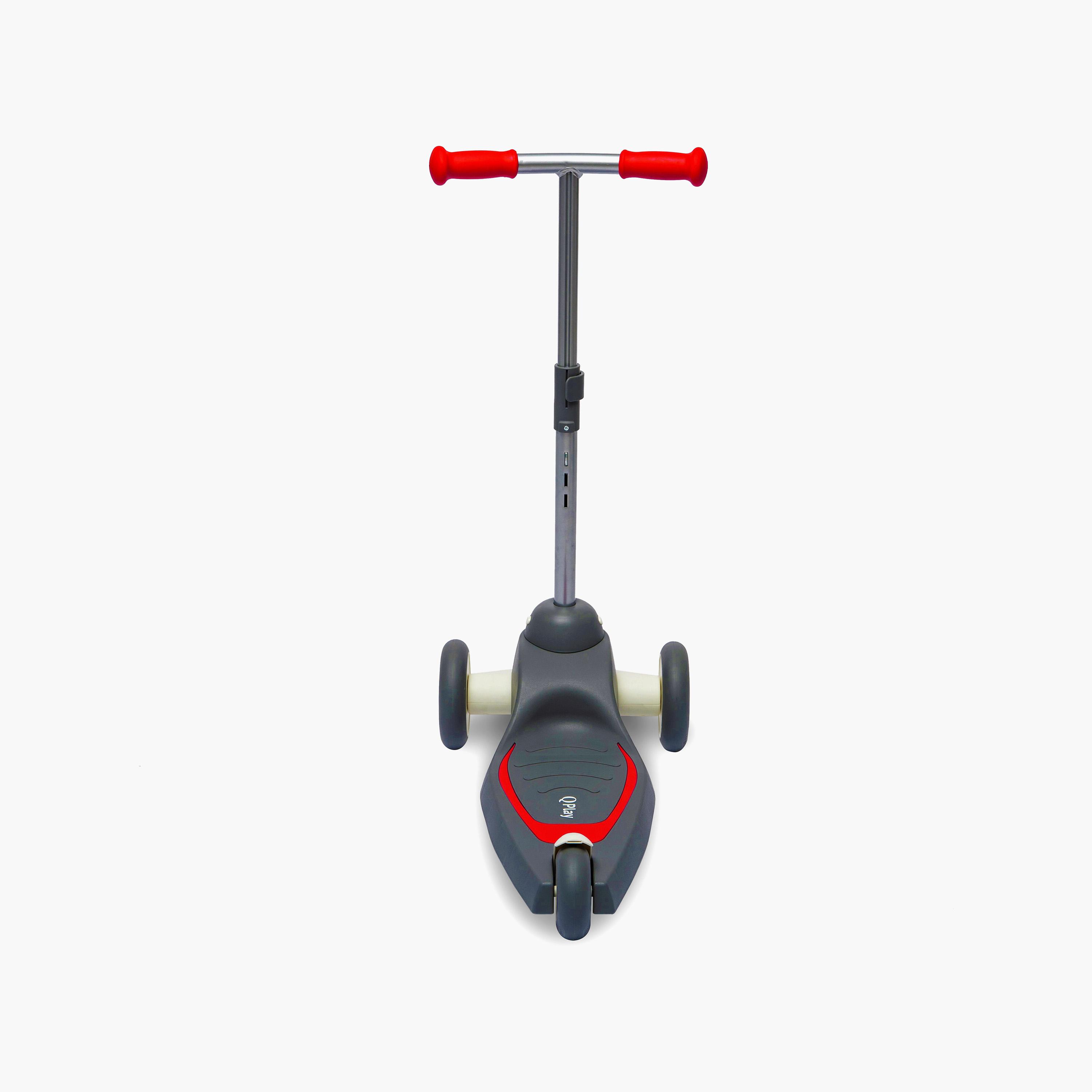 سكوتر ميكا LED للأطفال مع 3 أوضاع إضاءة لعمر سنتين فما فوق من كيو بلاي-toys-outdoor-scooters-image-11