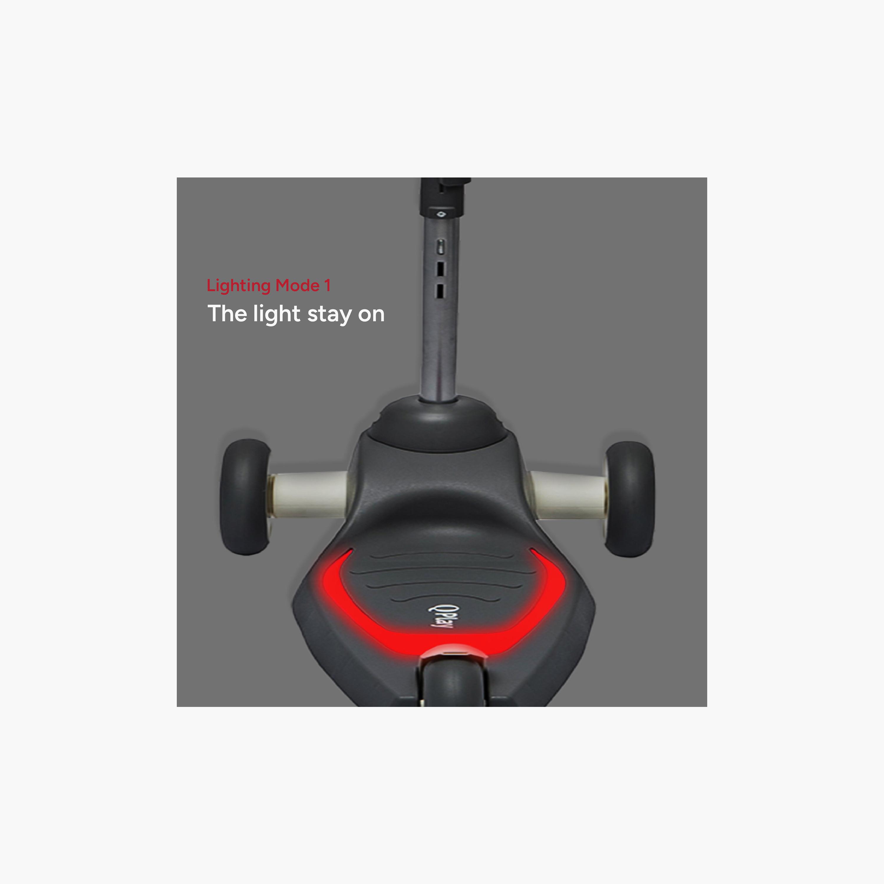 سكوتر ميكا LED للأطفال مع 3 أوضاع إضاءة لعمر سنتين فما فوق من كيو بلاي-toys-outdoor-scooters-image-17