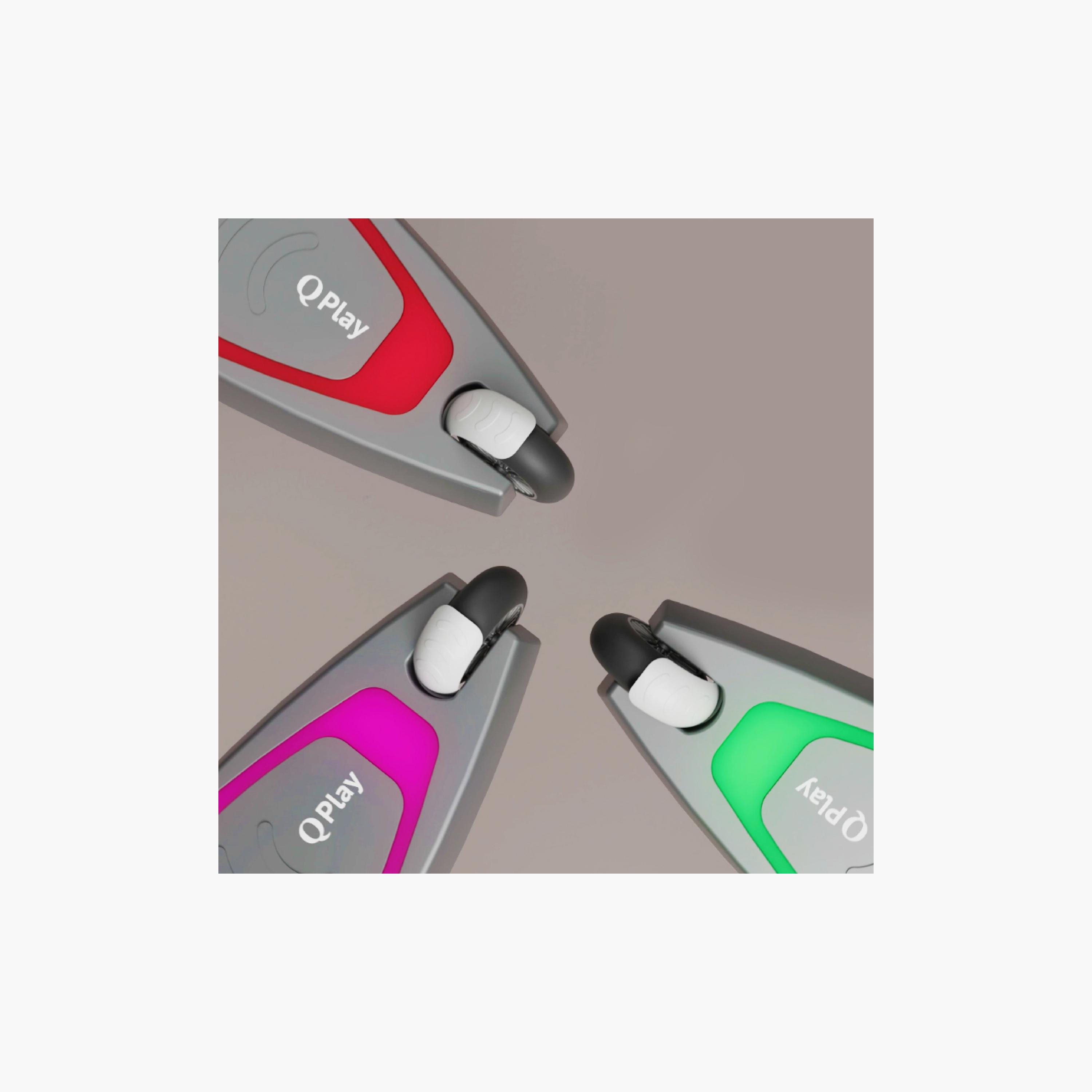 سكوتر ميكا LED للأطفال مع 3 أوضاع إضاءة لعمر سنتين فما فوق من كيو بلاي-toys-outdoor-scooters-image-8