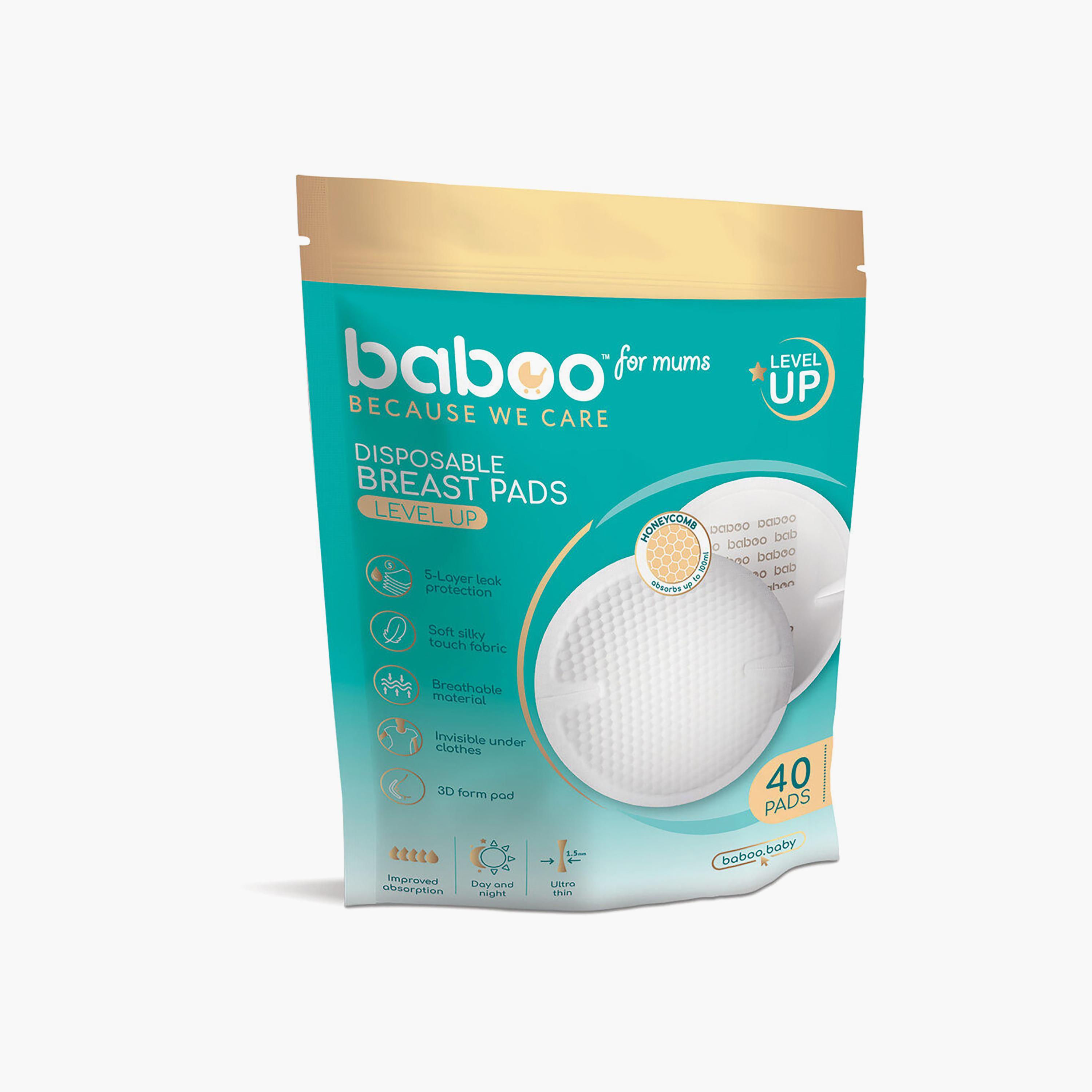 Baboo 40-Piece Disposable Nursing Breast Pads-baby-feeding-breastfeedingandcare-image-2