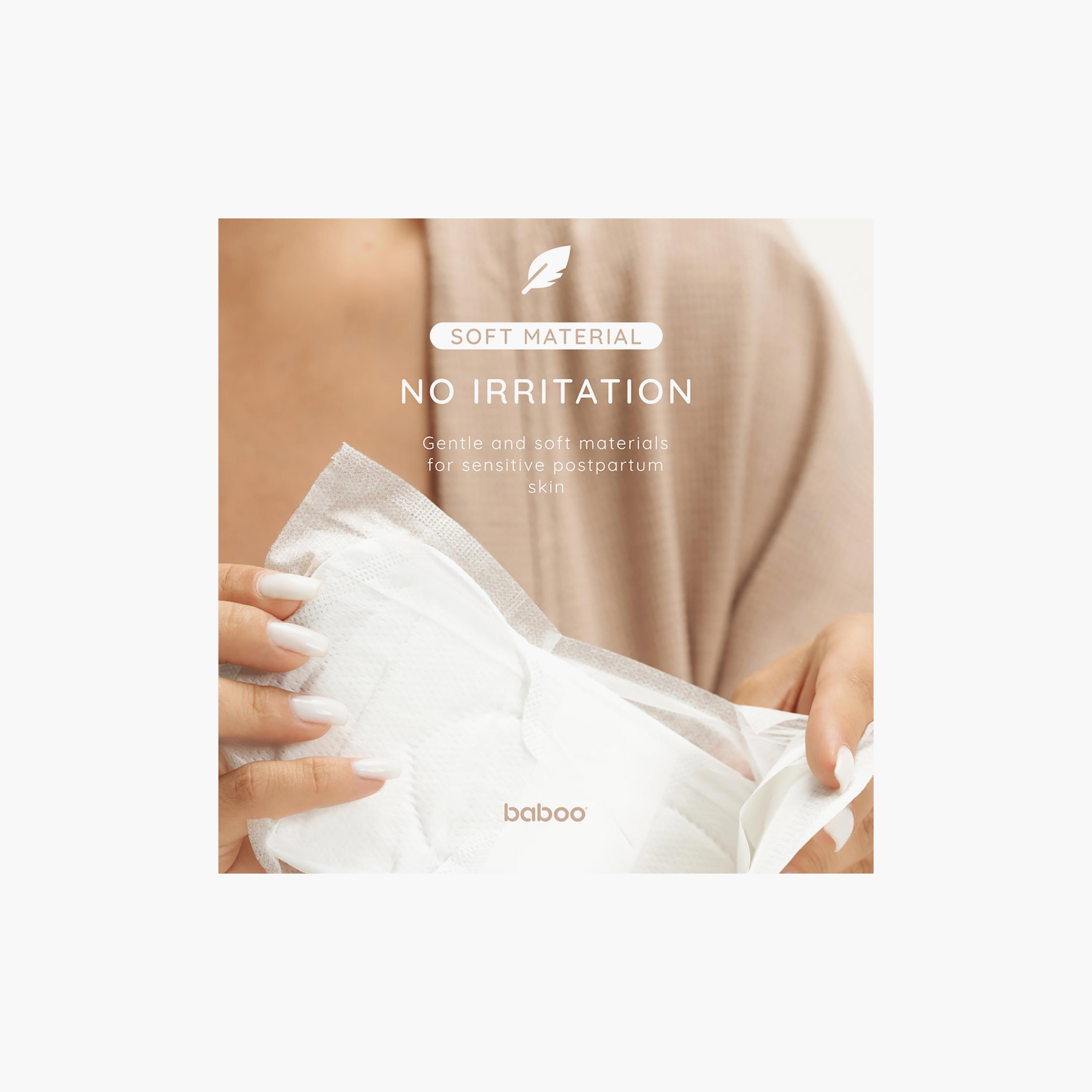 Baboo 10-Piece Postpartum Disposable Maternity Pads - M-women-clothing-maternity-lingerie-panties-image-3