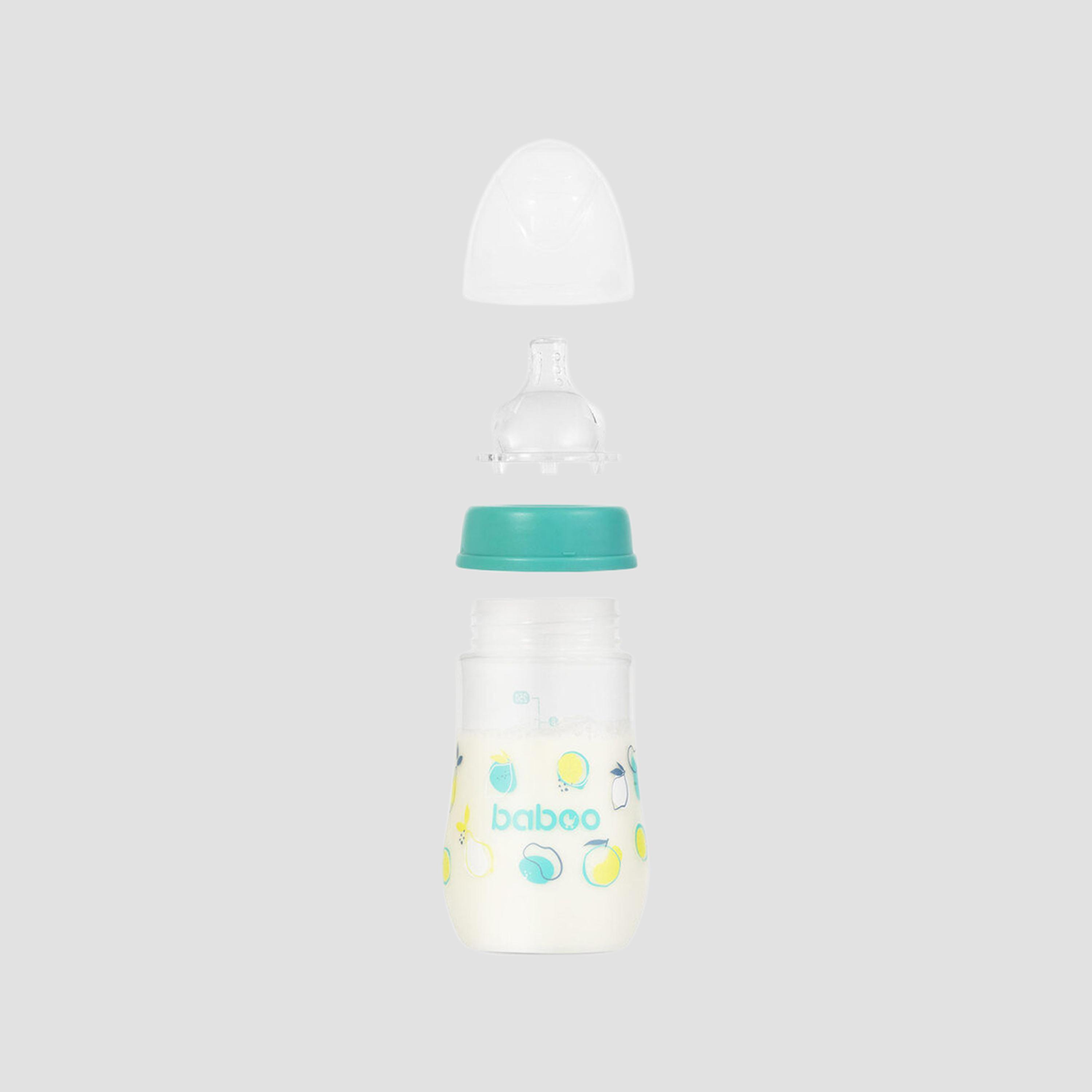 زجاجة رضاعة واسعة العنق مضادة للمغص - 250 مل - لاجون فييستا - 3 أشهر + من بابو-baby-feeding-feedingbottles-bottlesandteats-image-8