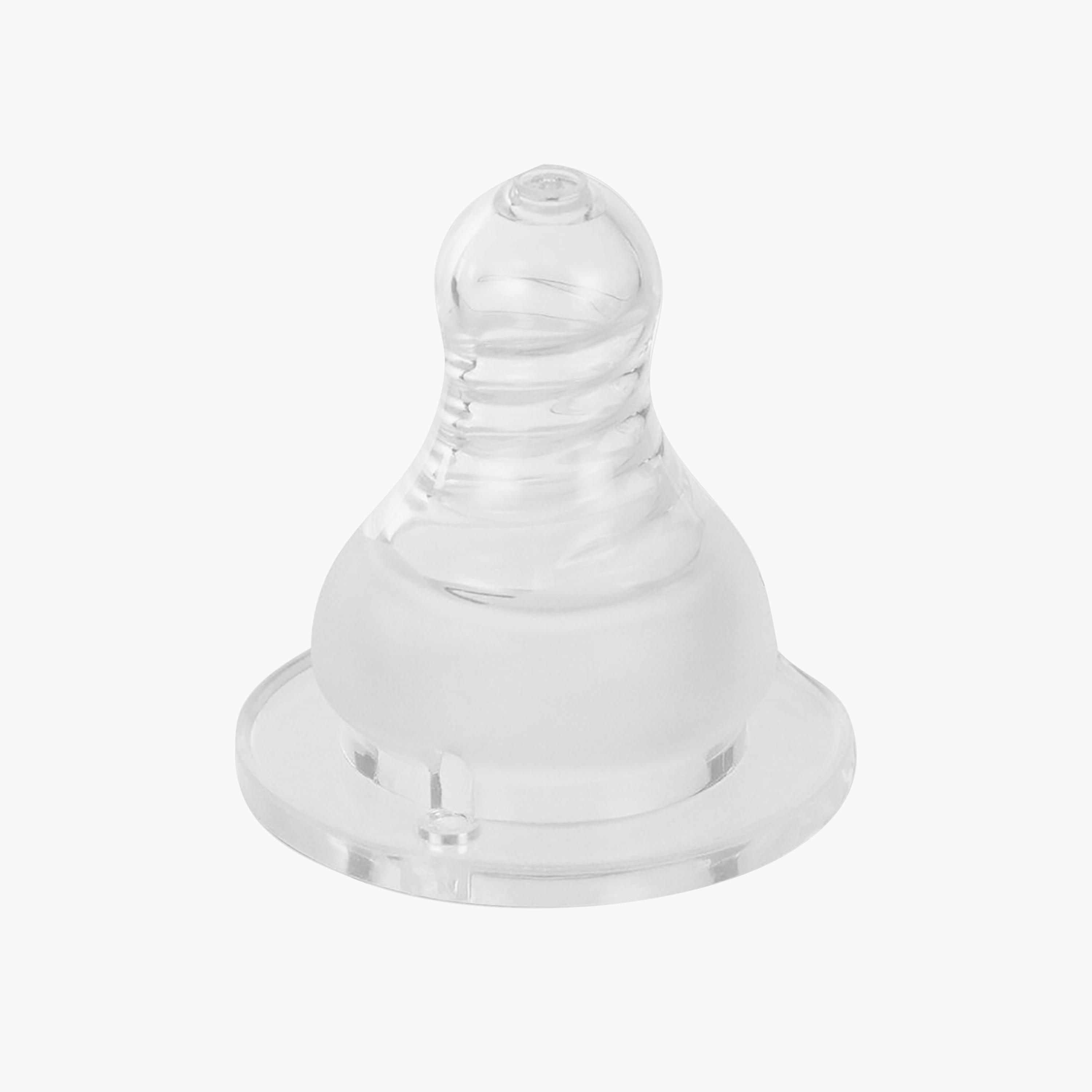 Baboo 2-Piece Narrow Neck Liquid Silicone Teat - Fast Flow - 6 Months+-baby-feeding-feedingbottles-bottlesandteats-image-1