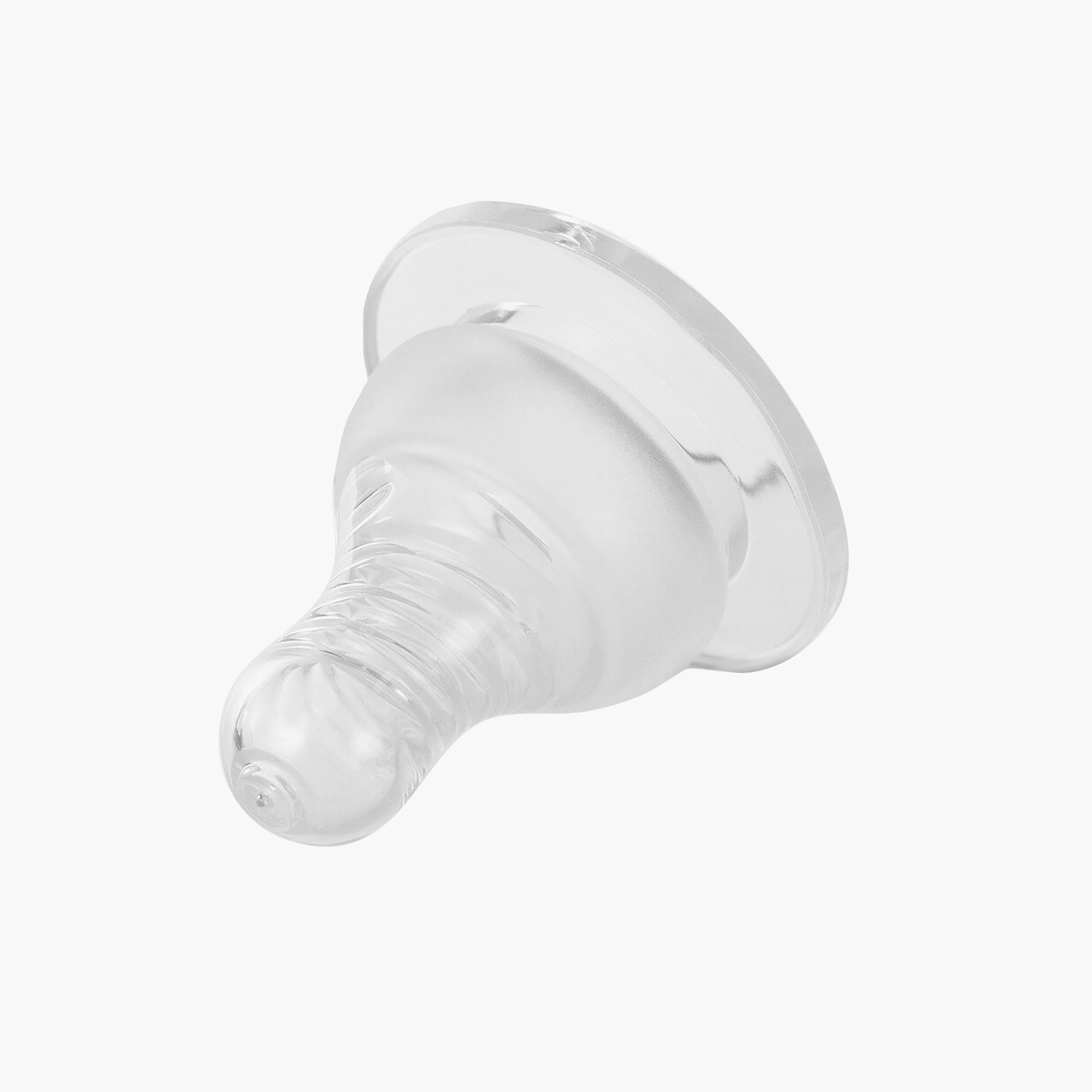 Baboo 2-Piece Narrow Neck Liquid Silicone Teat - Fast Flow - 6 Months+-baby-feeding-feedingbottles-bottlesandteats-image-2