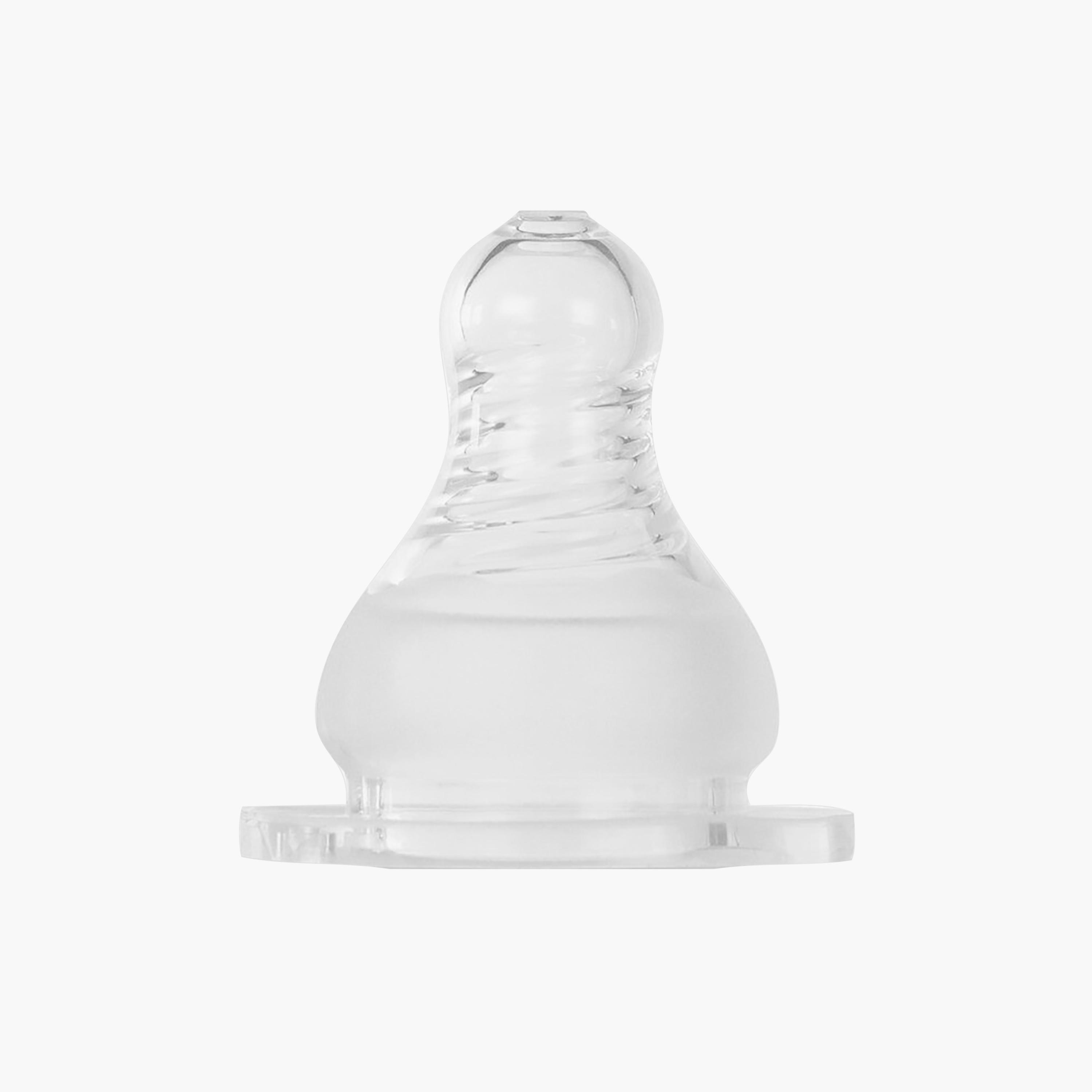 Baboo 2-Piece Narrow Neck Liquid Silicone Teat - Fast Flow - 6 Months+-baby-feeding-feedingbottles-bottlesandteats-image-3