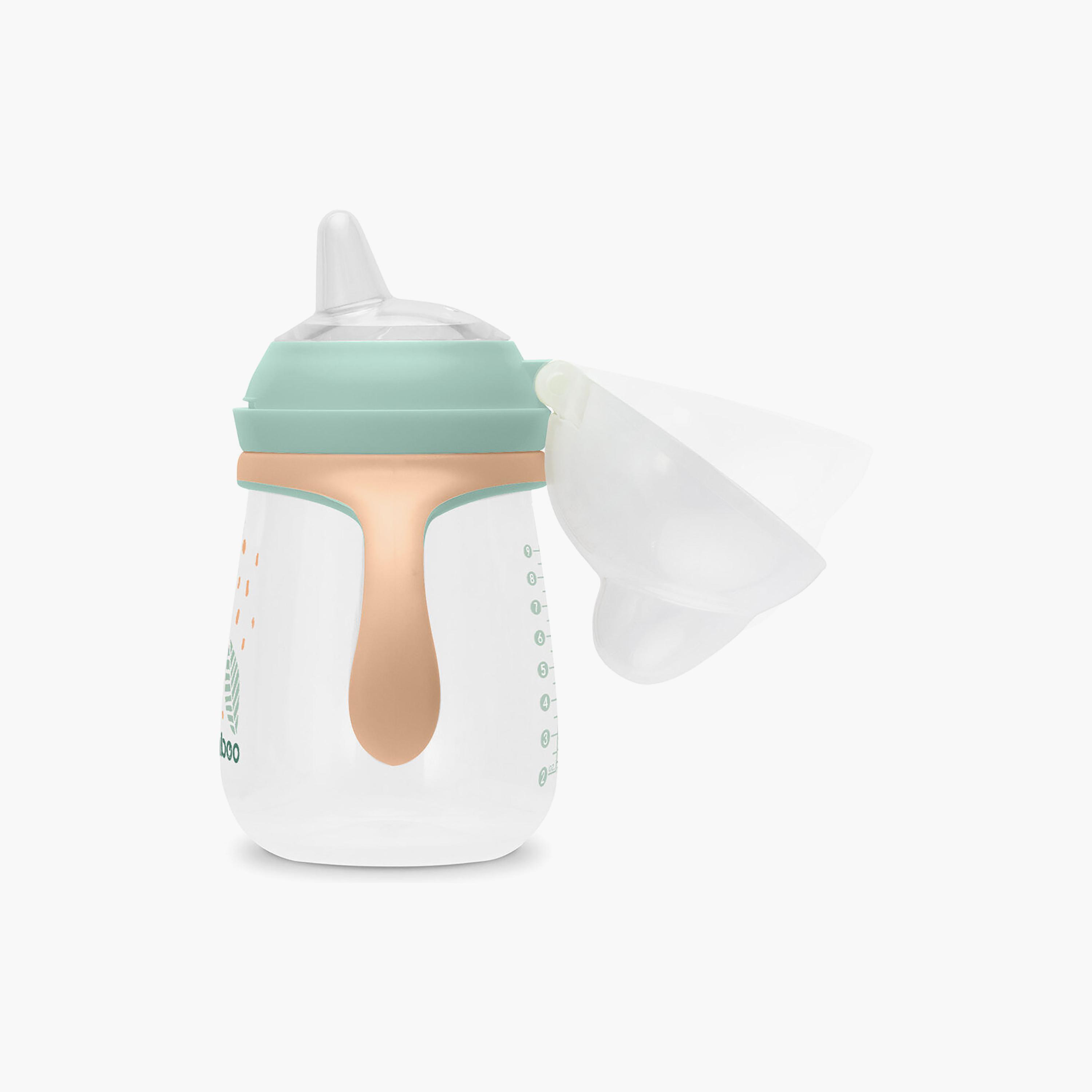 Baboo Sippy Cup with Silicone Spout - Peachy Keen - 260 ml - 6 Months+-baby-feeding-mealtimeessentials-image-3