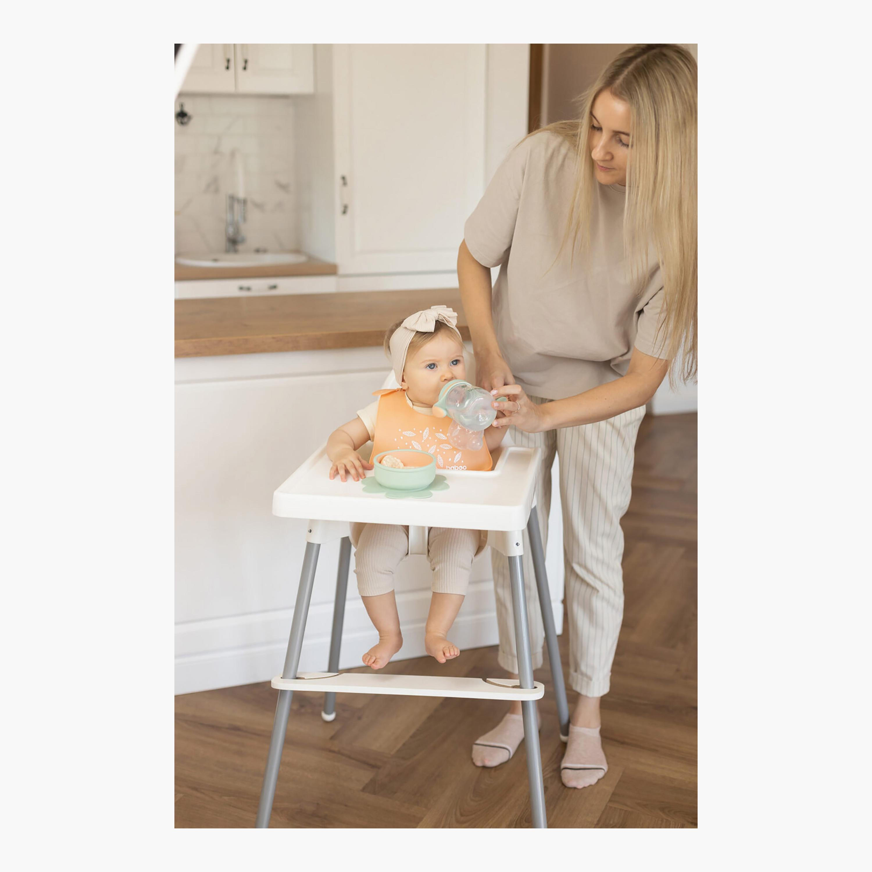 Baboo Sippy Cup with Silicone Spout - Peachy Keen - 260 ml - 6 Months+-baby-feeding-mealtimeessentials-image-8