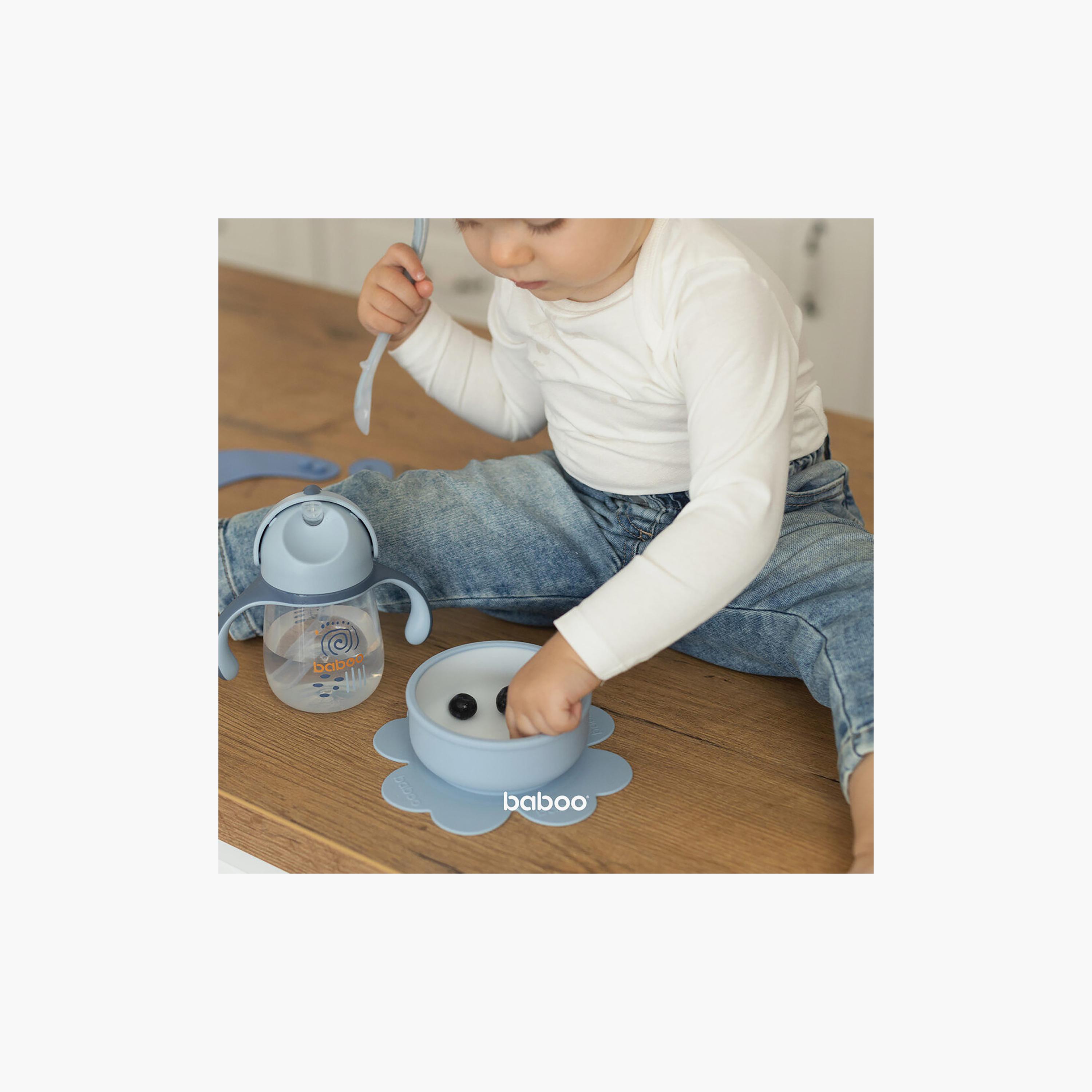 Baboo Sippy Cup with Silicone Straw - Blue Haze - 260 ml - 9 Months+-baby-feeding-mealtimeessentials-image-7