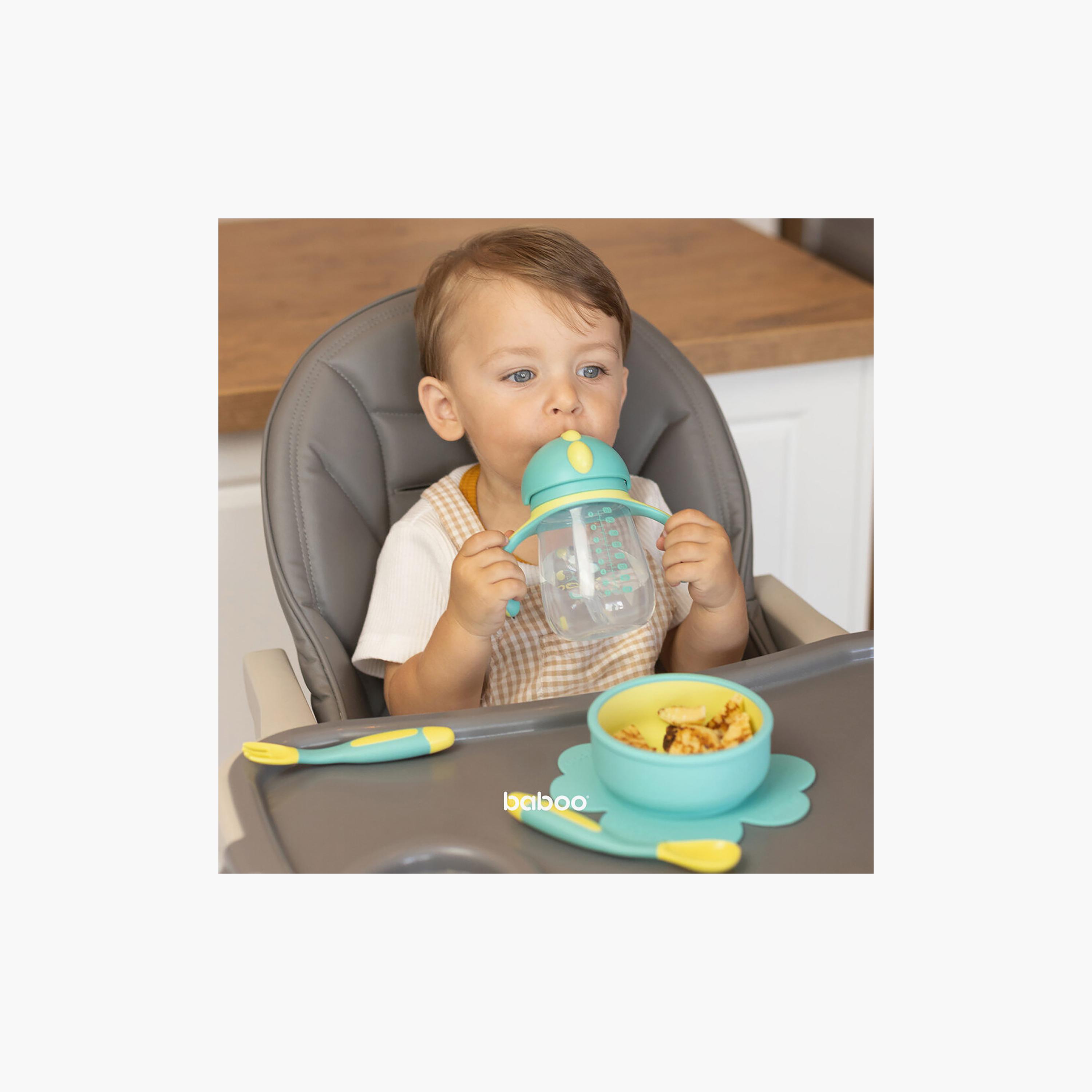 وعاء سيليكون بقاعدة شفط -6 أشهر + من بابو-baby-feeding-mealtimeessentials-image-2
