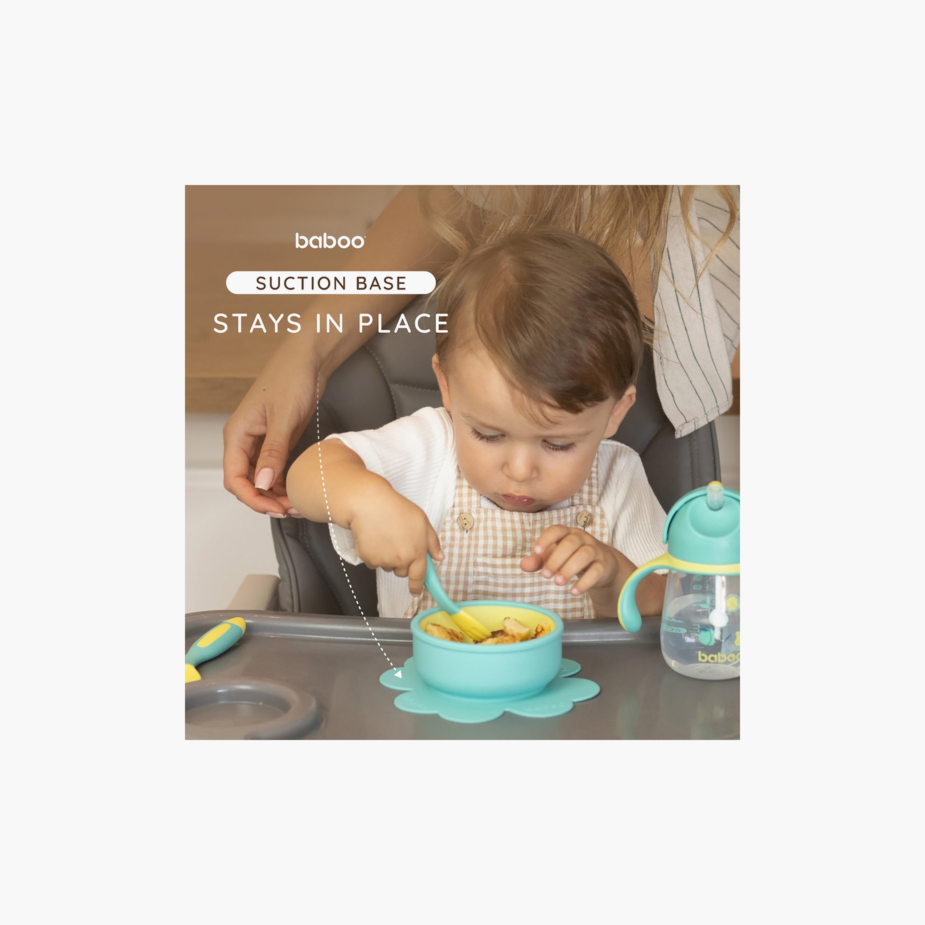 وعاء سيليكون بقاعدة شفط -6 أشهر + من بابو-baby-feeding-mealtimeessentials-image-6