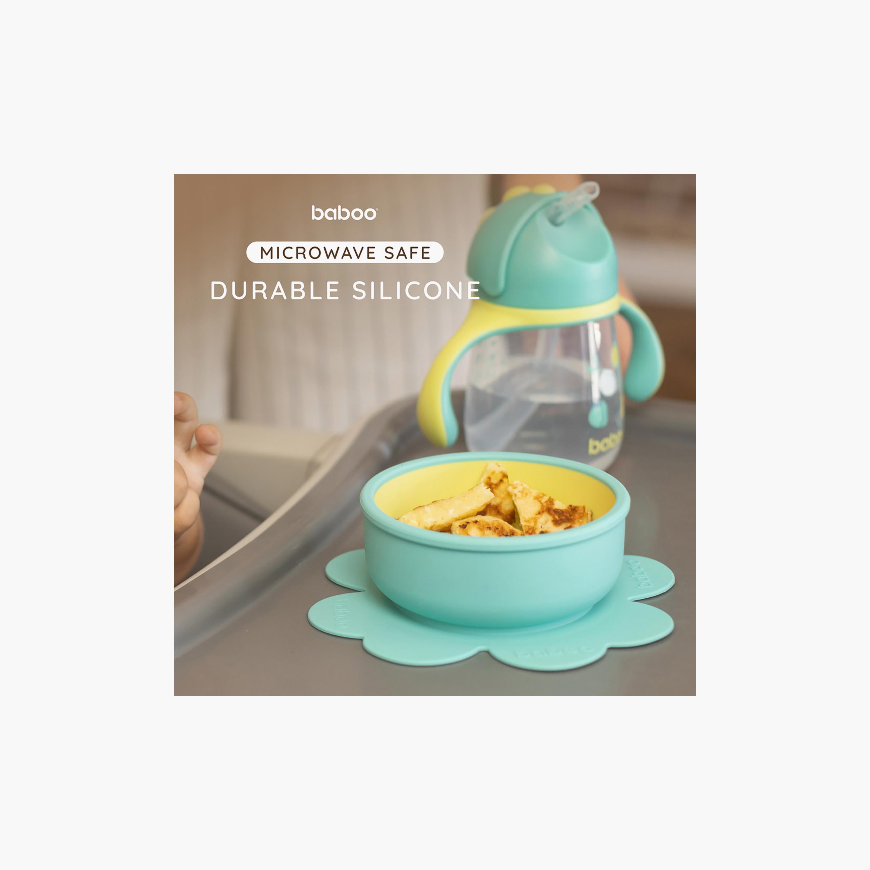 وعاء سيليكون بقاعدة شفط -6 أشهر + من بابو-baby-feeding-mealtimeessentials-image-7