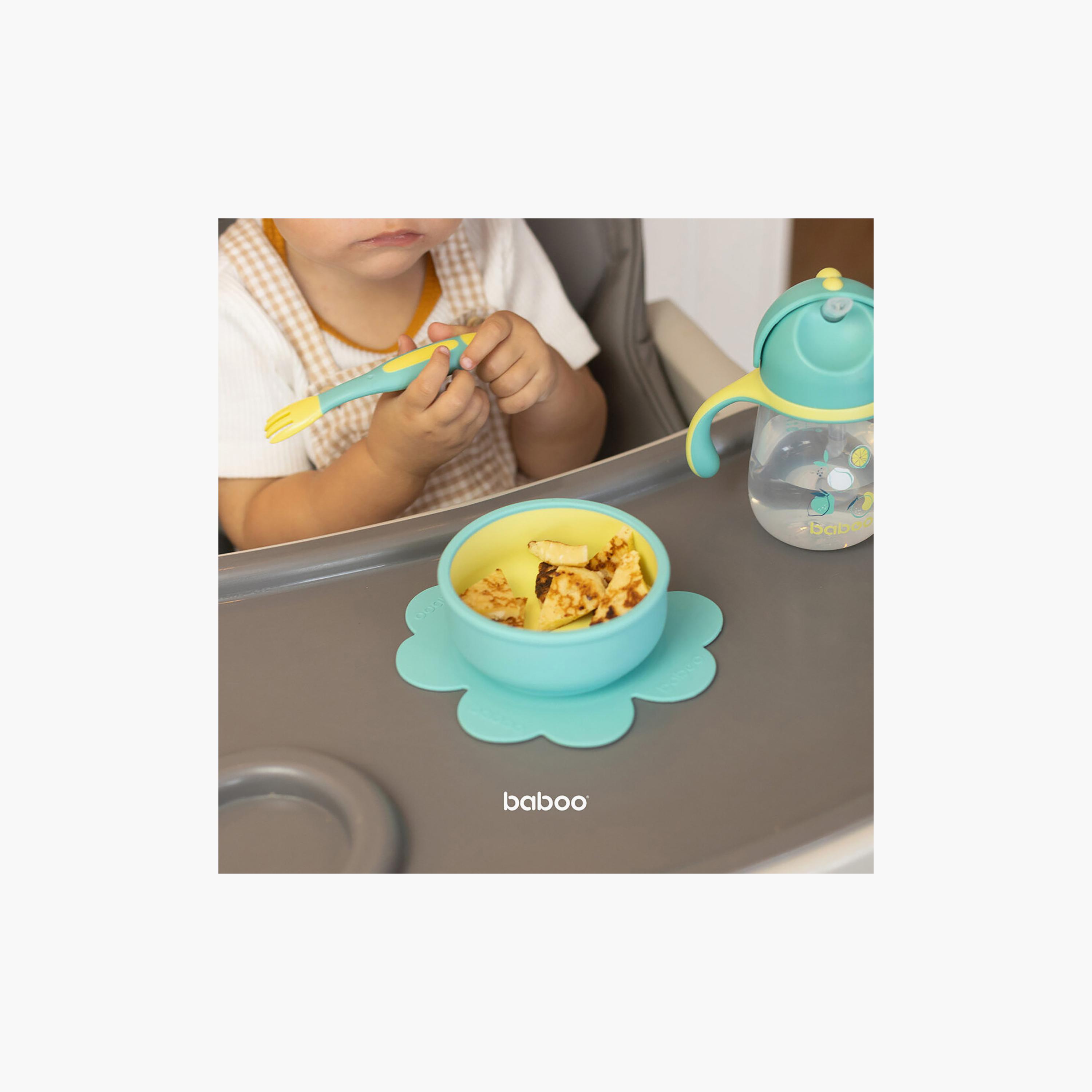 وعاء سيليكون بقاعدة شفط -6 أشهر + من بابو-baby-feeding-mealtimeessentials-image-9