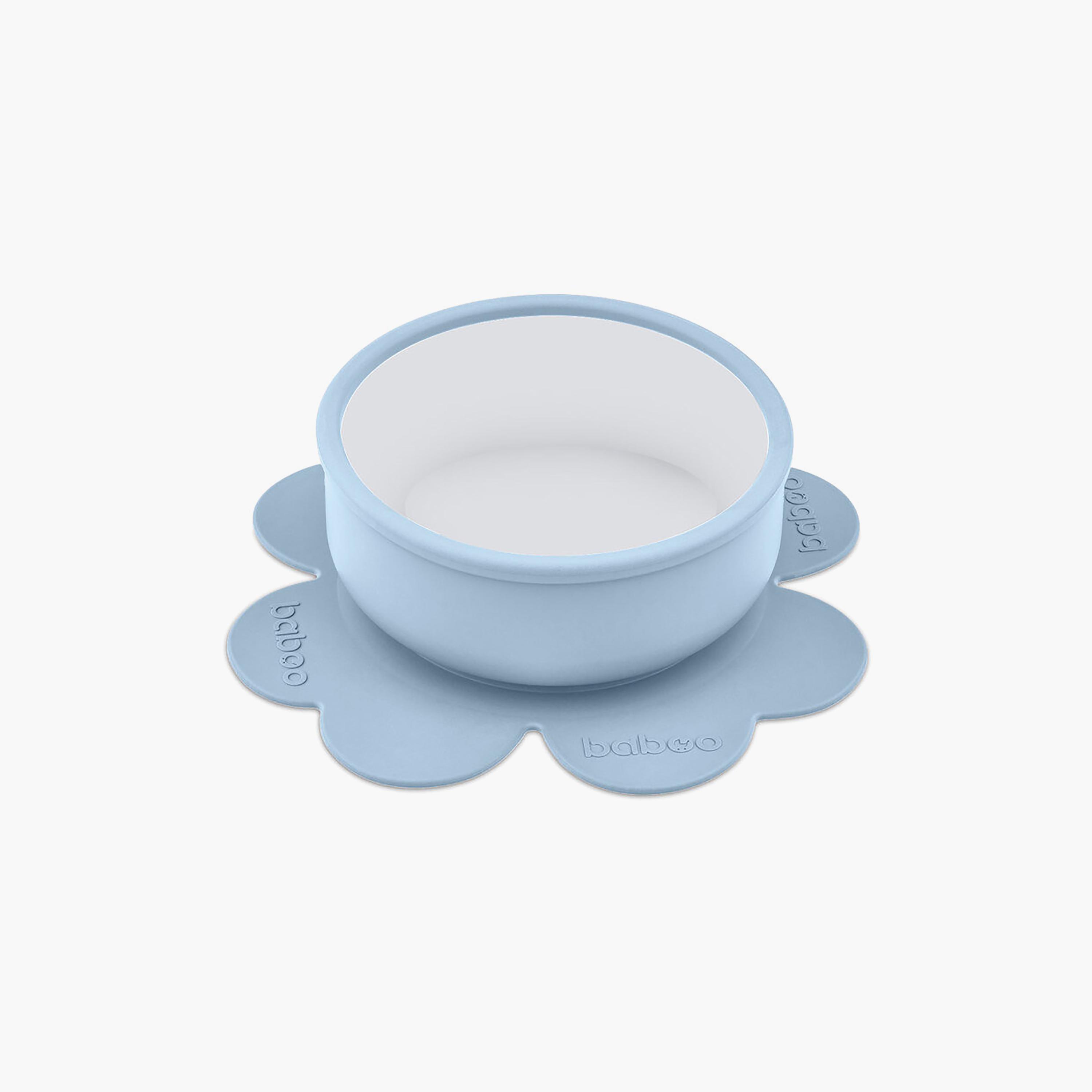 وعاء سيليكون بقاعدة شفط -6 أشهر + من بابو-baby-feeding-mealtimeessentials-image-1