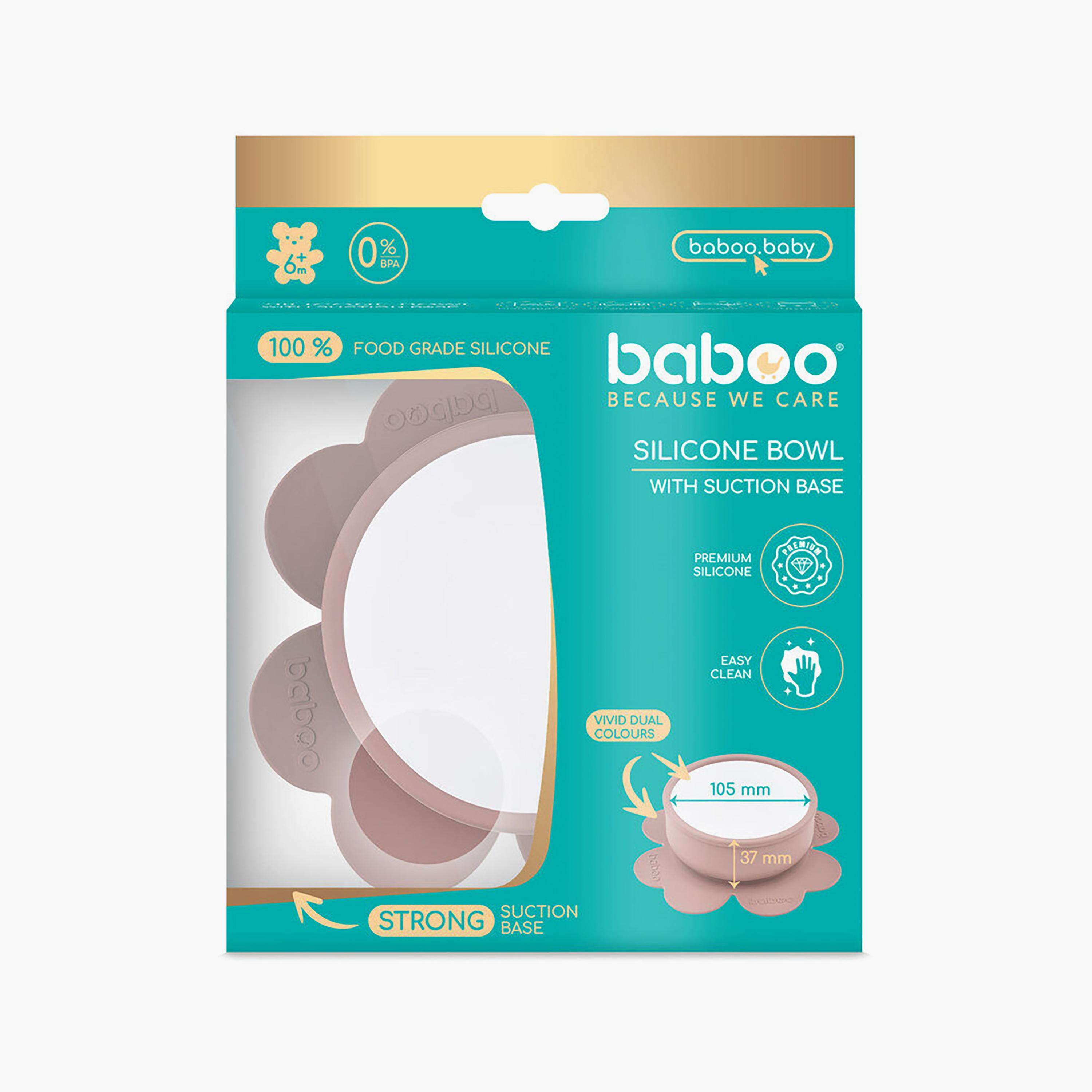 Baboo Silicone Bowl with Suction Base - 6 Months+-baby-feeding-mealtimeessentials-image-4