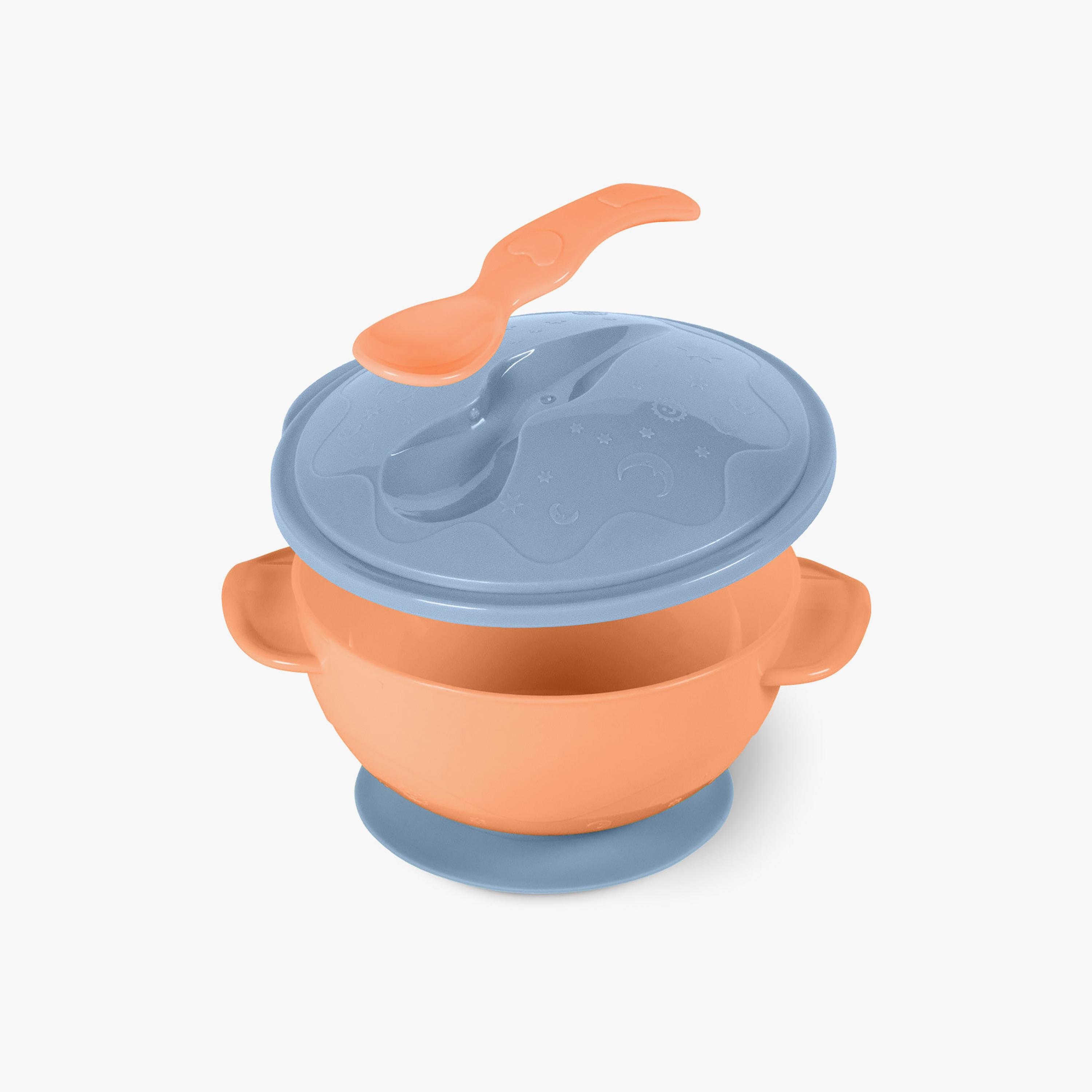 Baboo Feeding Bowl with Suction Base & Spoon Set - 6 Months+-baby-feeding-mealtimeessentials-image-3